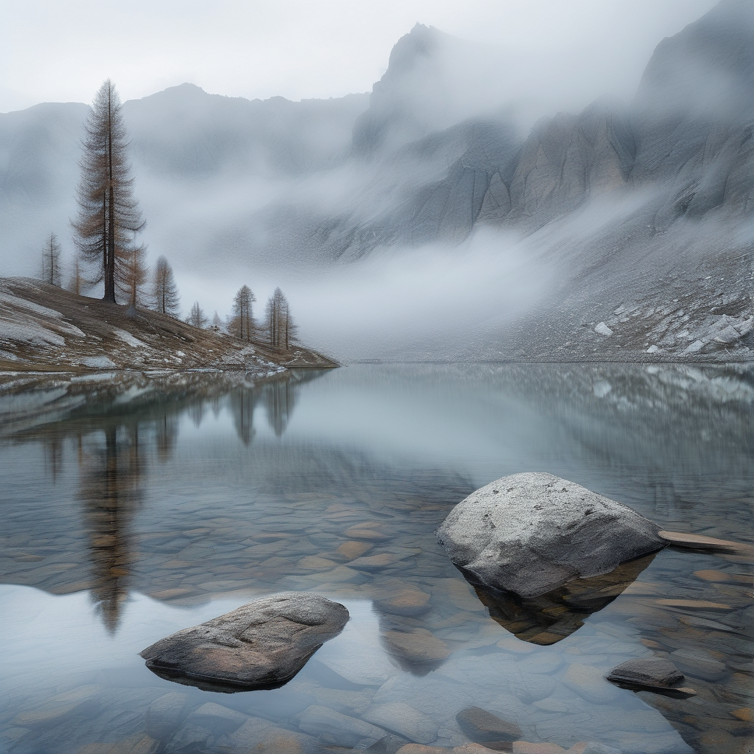 Misty Mountain Lake