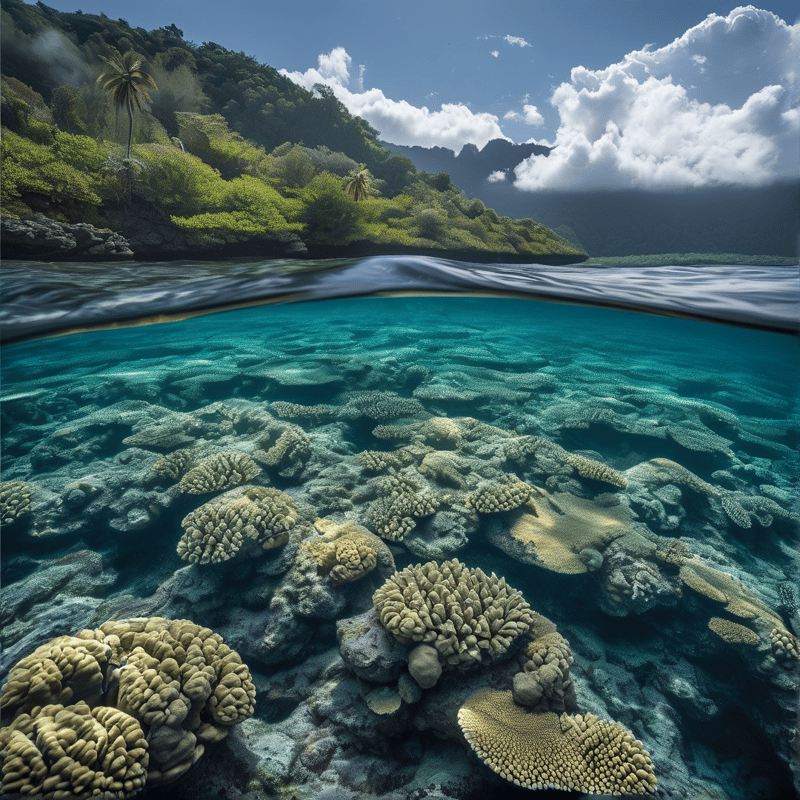 Tropical Reef Split View