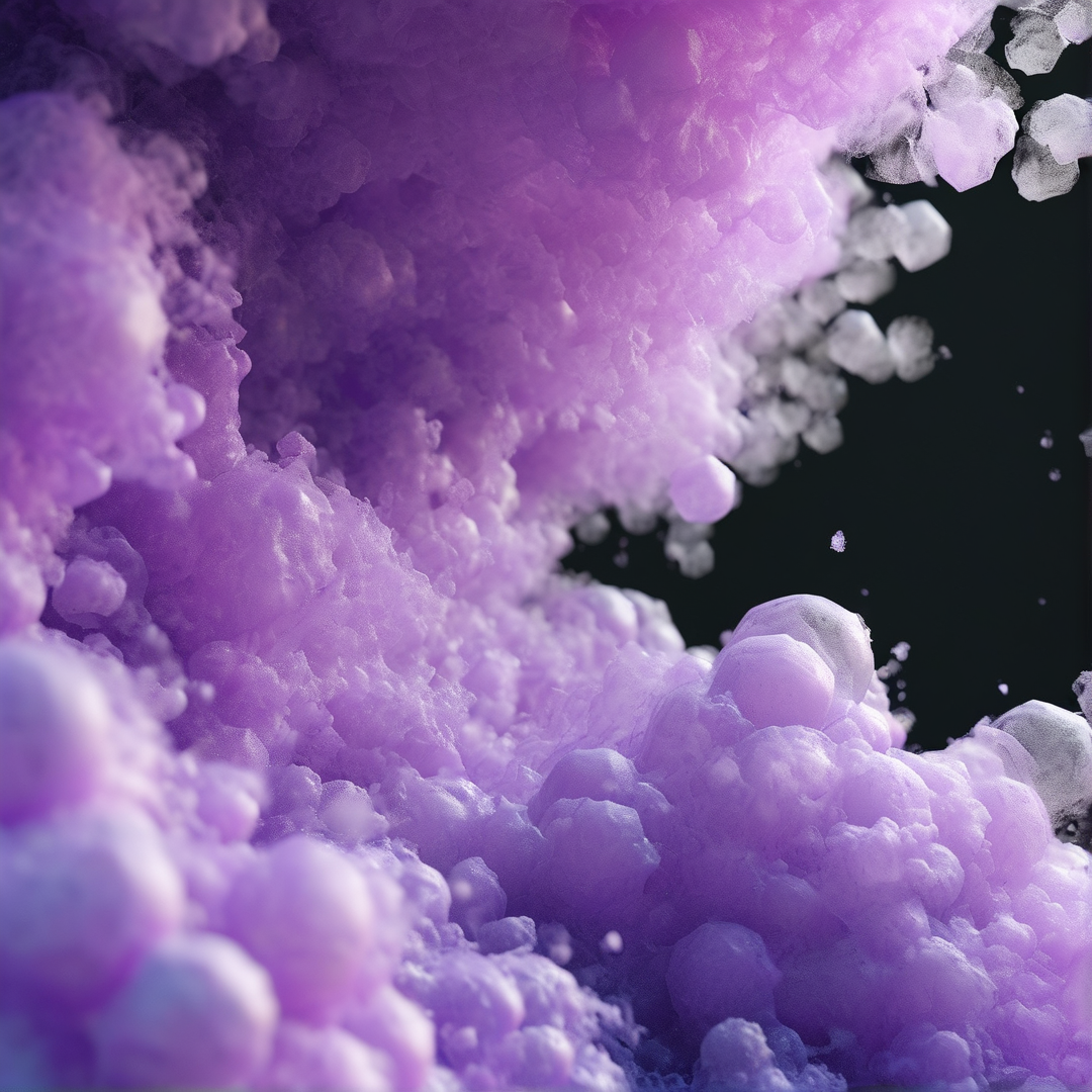 Purple Abstract Cloud