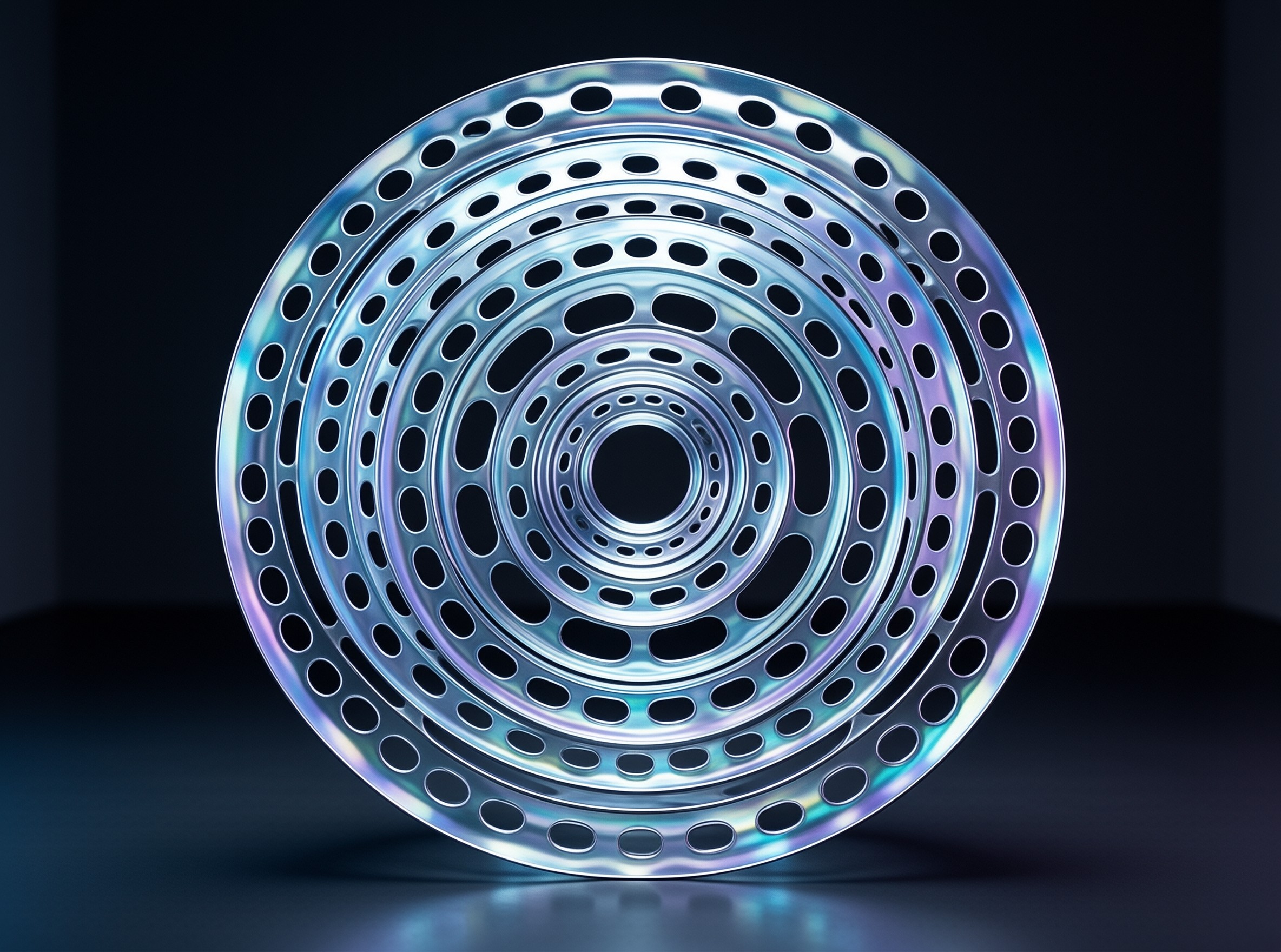 Iridescent Brake Rotor
