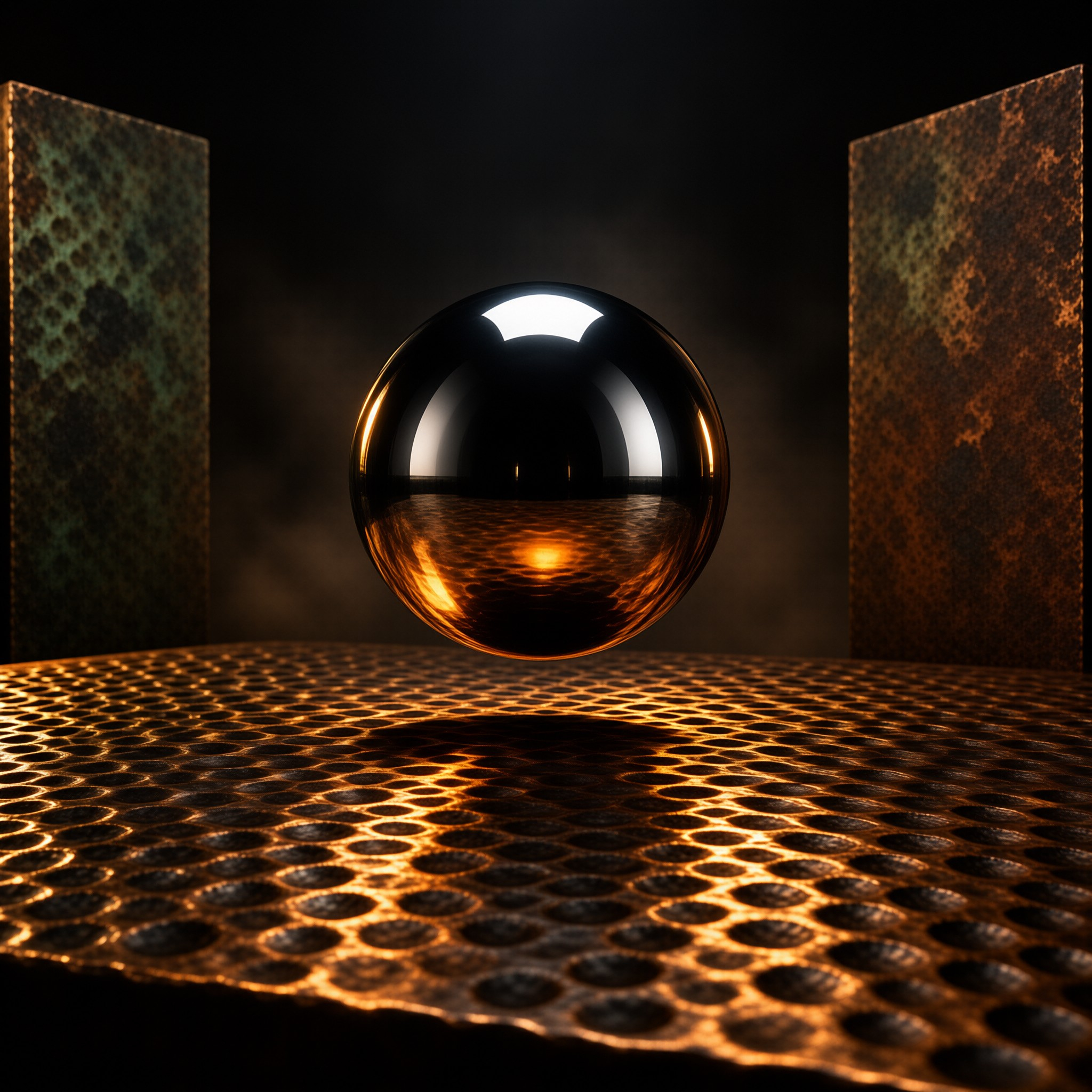 Reflective Sphere Composition