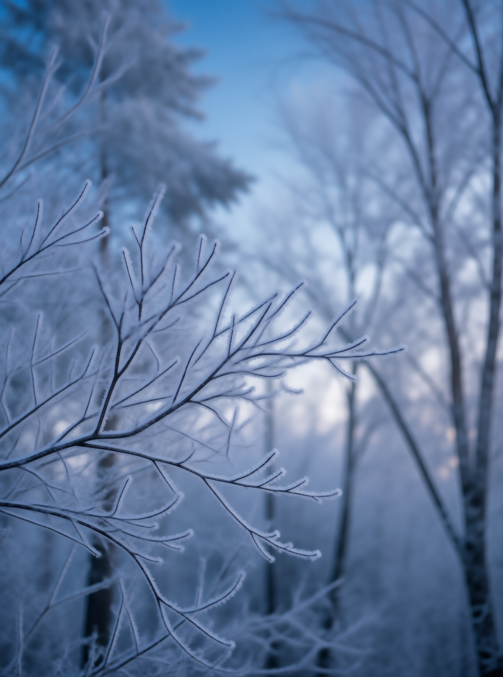 Frosty Winter Branch