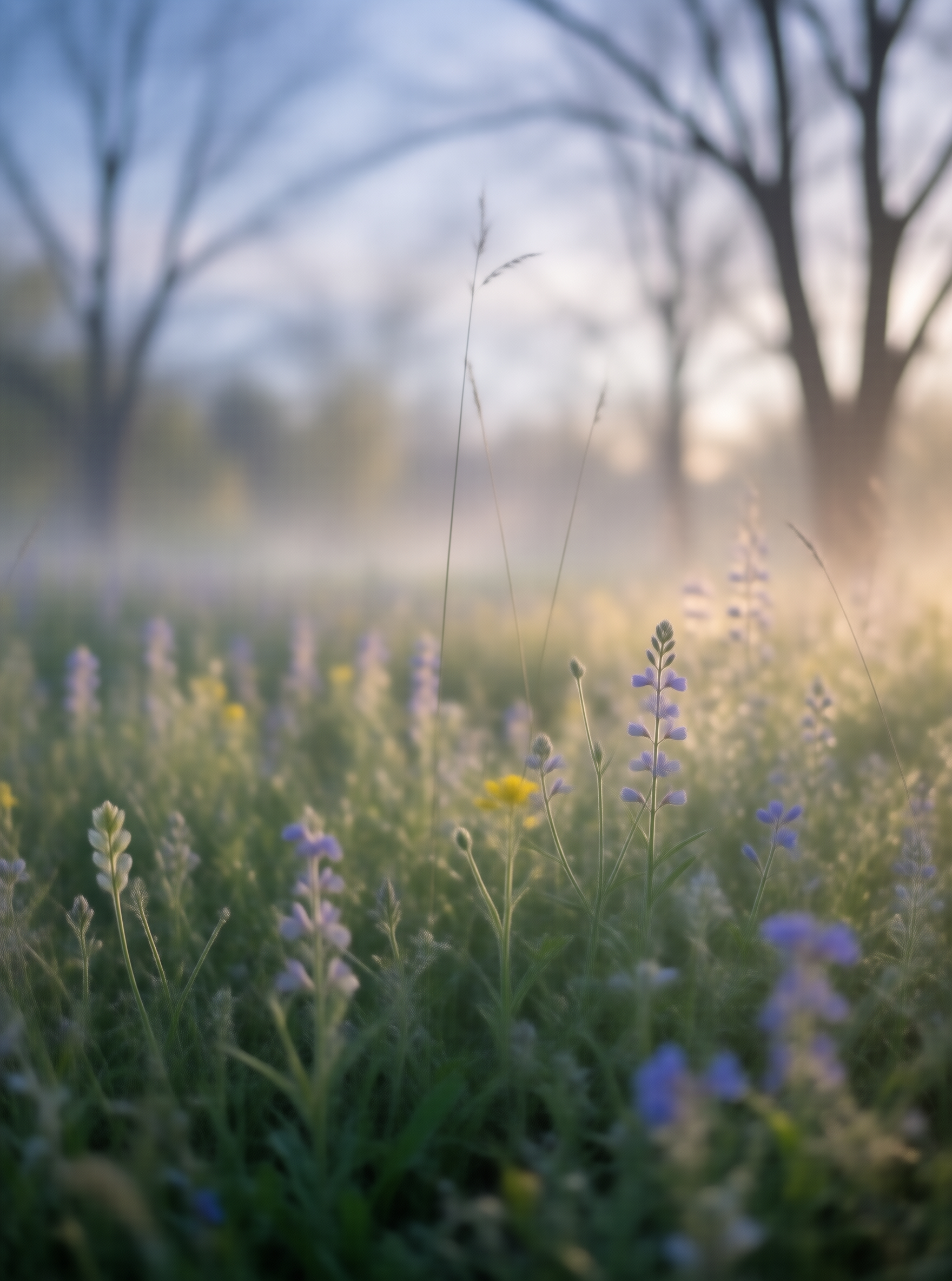 Misty Morning Meadow