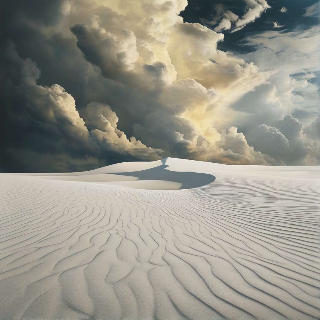 Dramatic Desert Sky