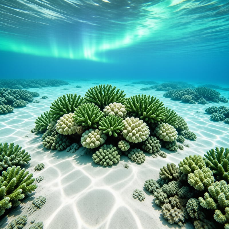 Underwater Coral Reef Scene