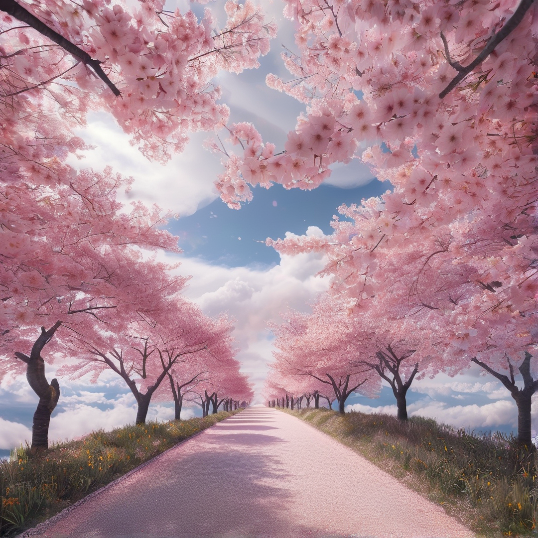 Cherry Blossom Path