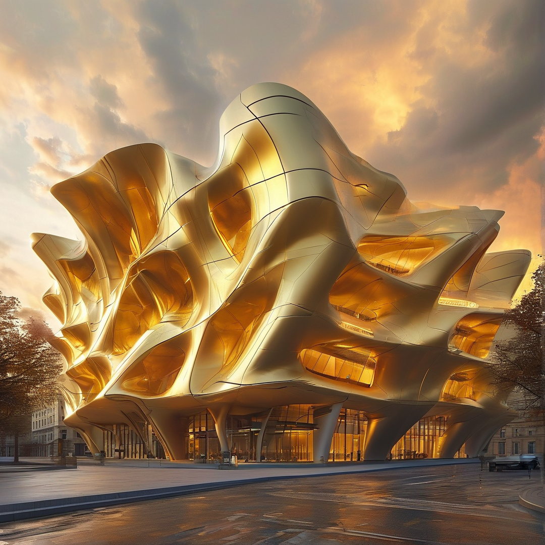 Golden Organic Architecture