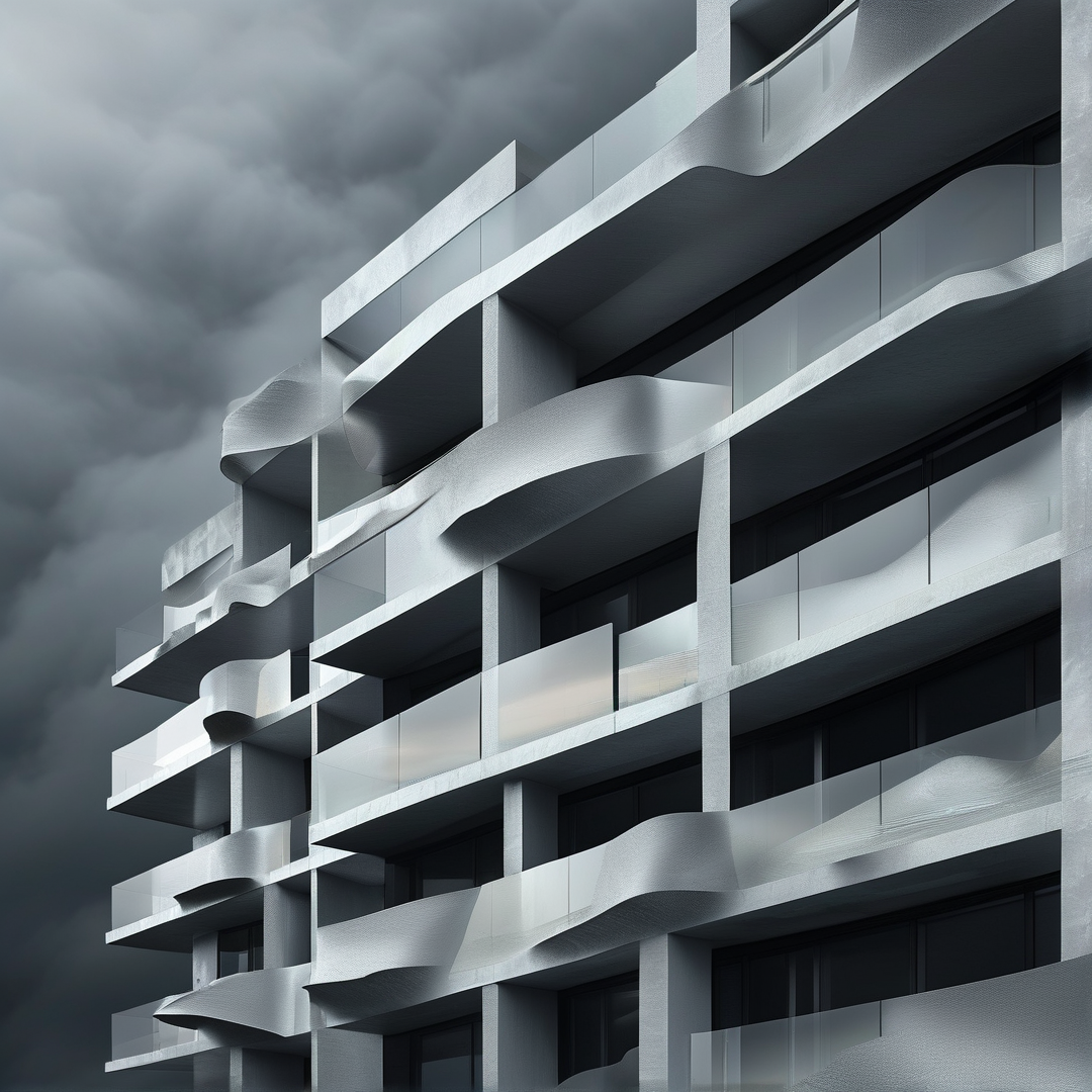 Sculptural Building Facade