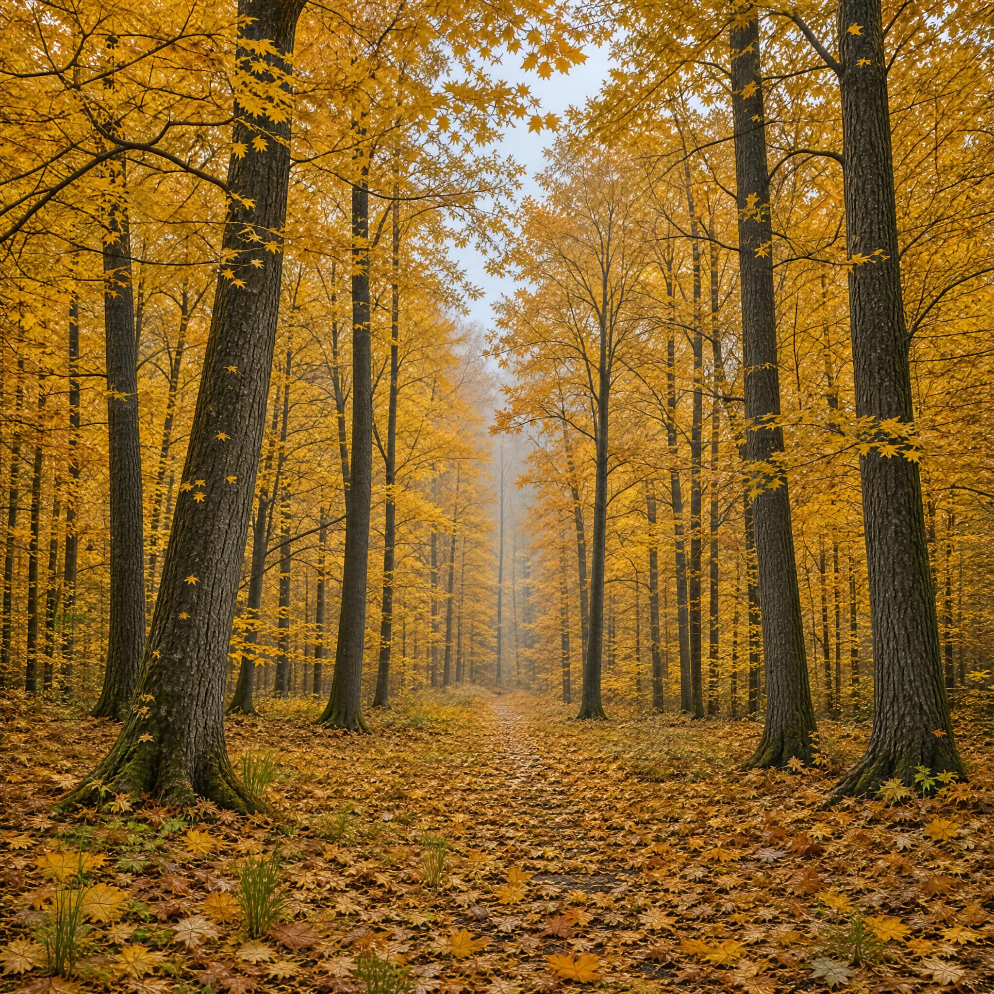 Autumn Forest Path