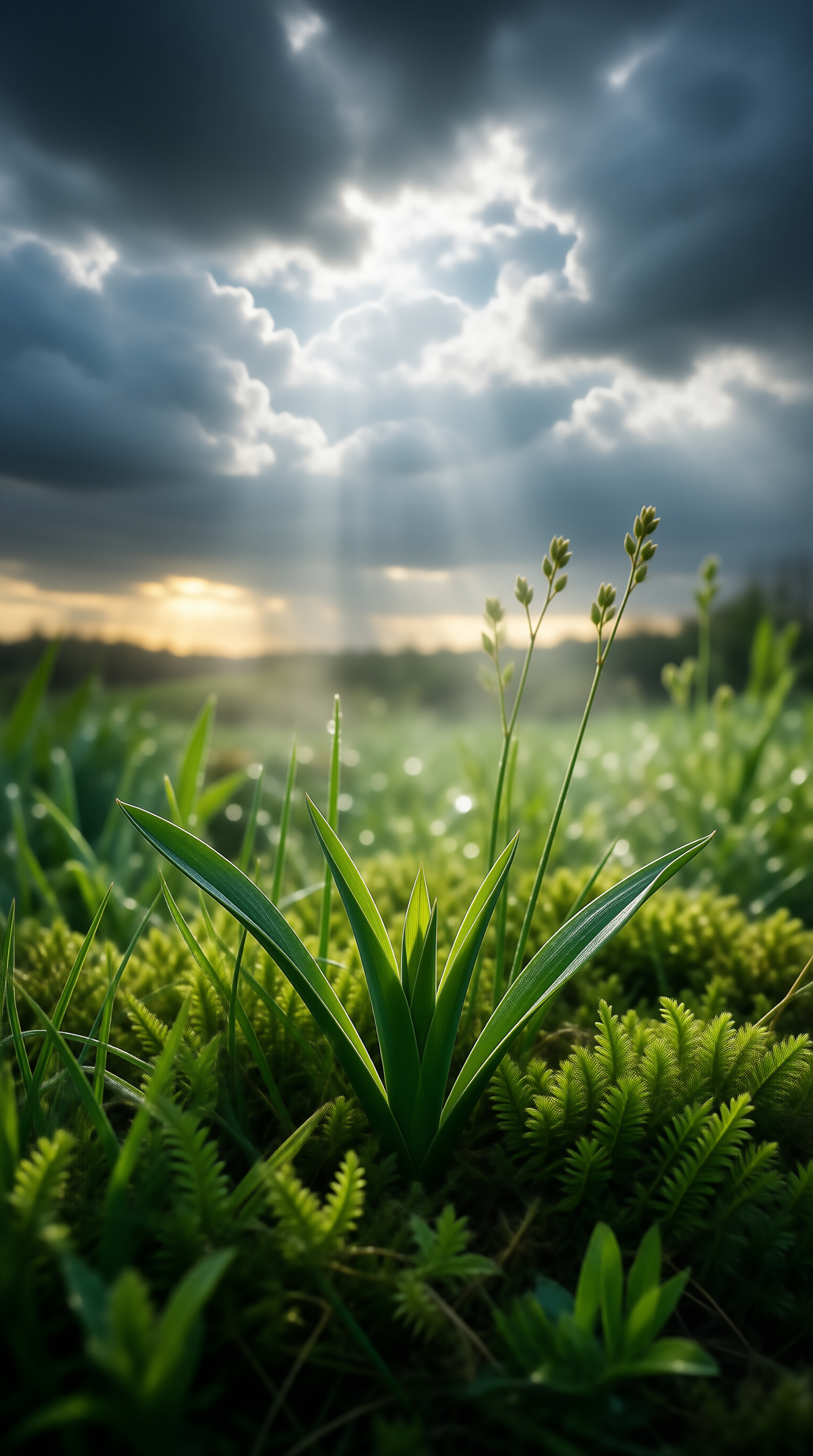 Sunlight Through Storm Clouds
