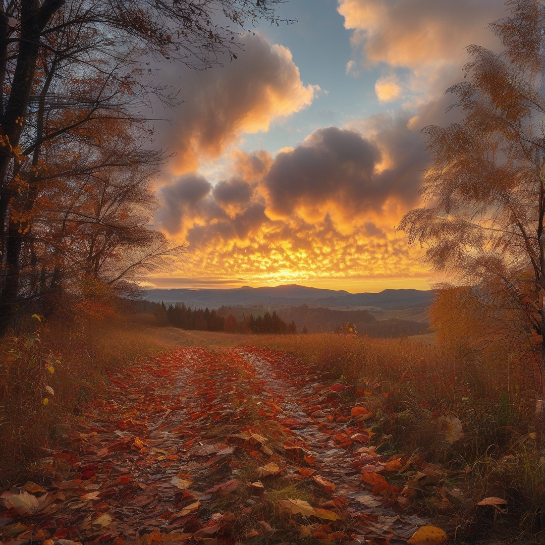 Golden Autumn Trail