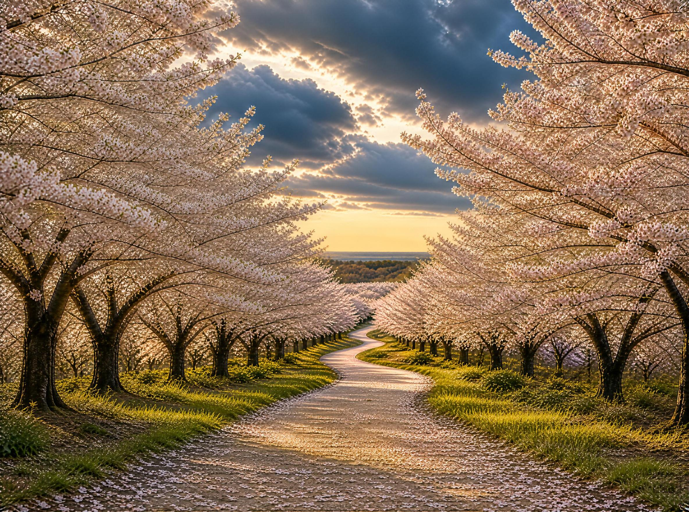 Cherry Blossom Path
