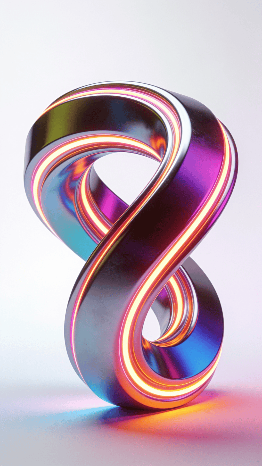Neon Mobius Strip