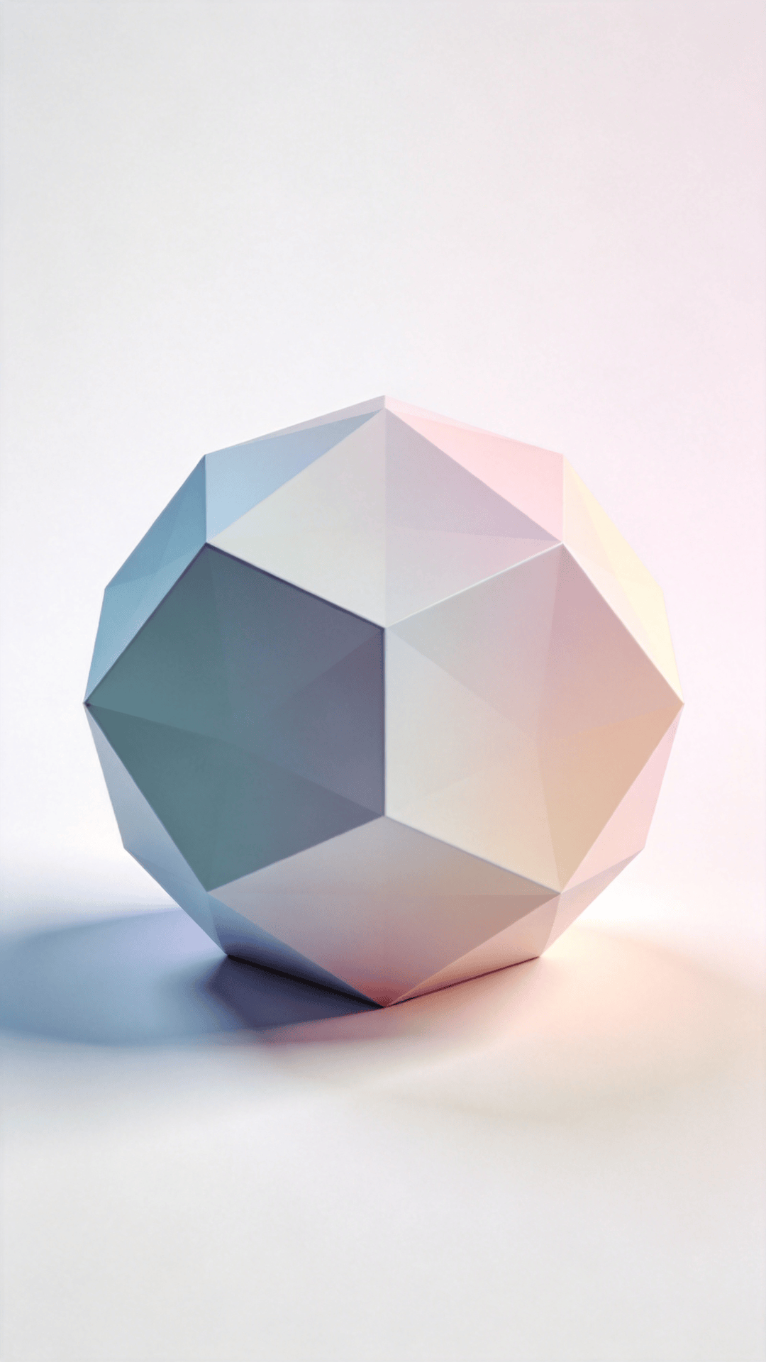Pastel Dodecahedron