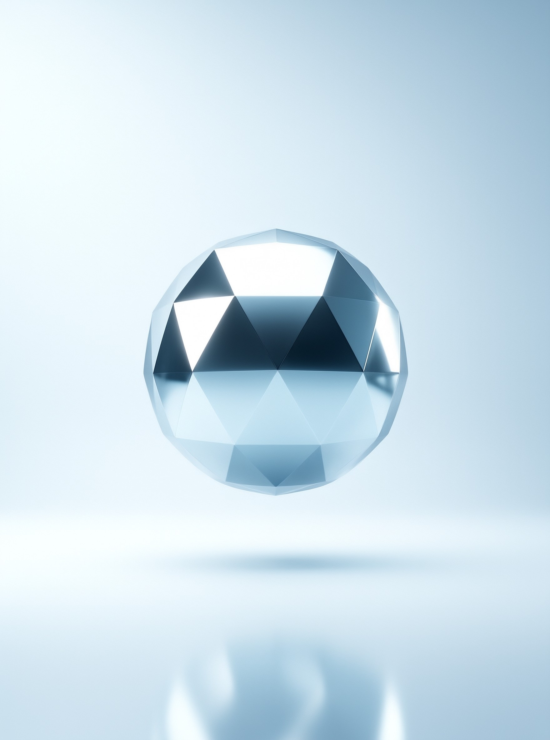 Floating Crystal Sphere