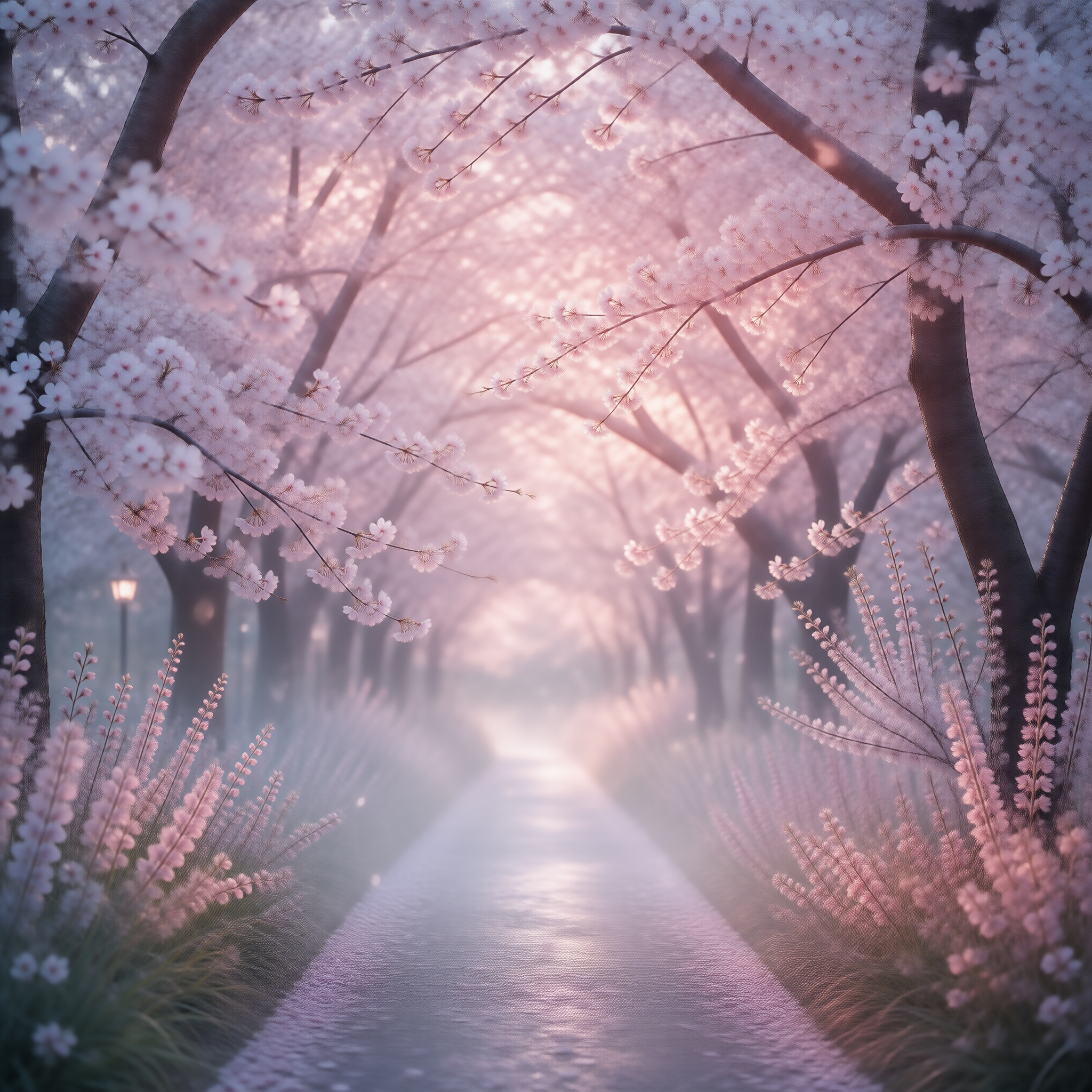 Cherry Blossom Path
