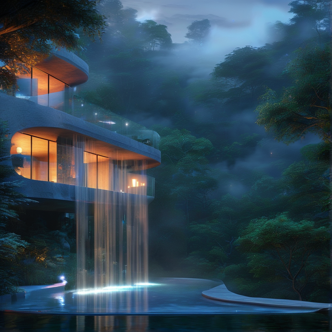 Modern Forest Residence
