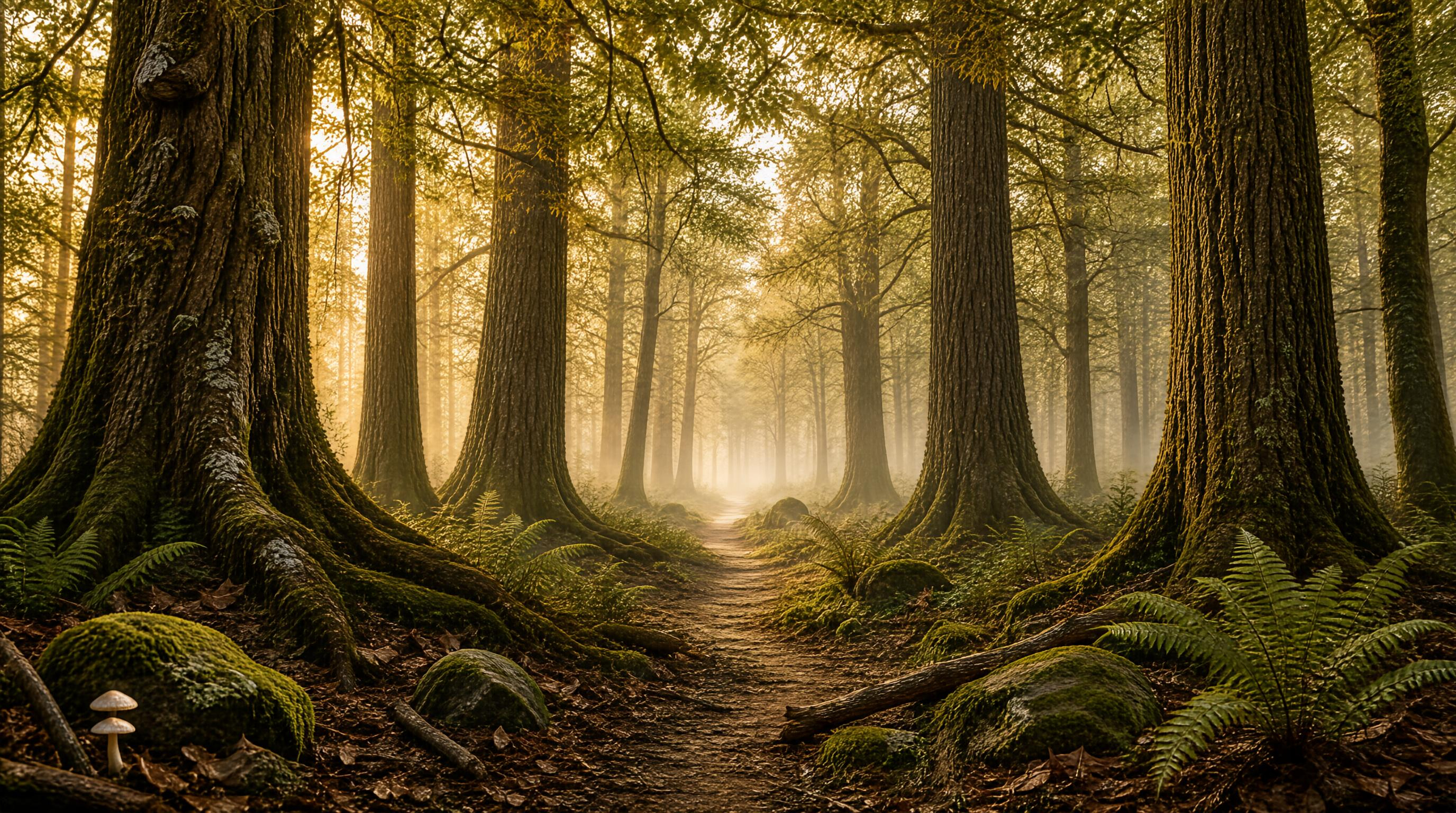 Forest Path at Dawn
