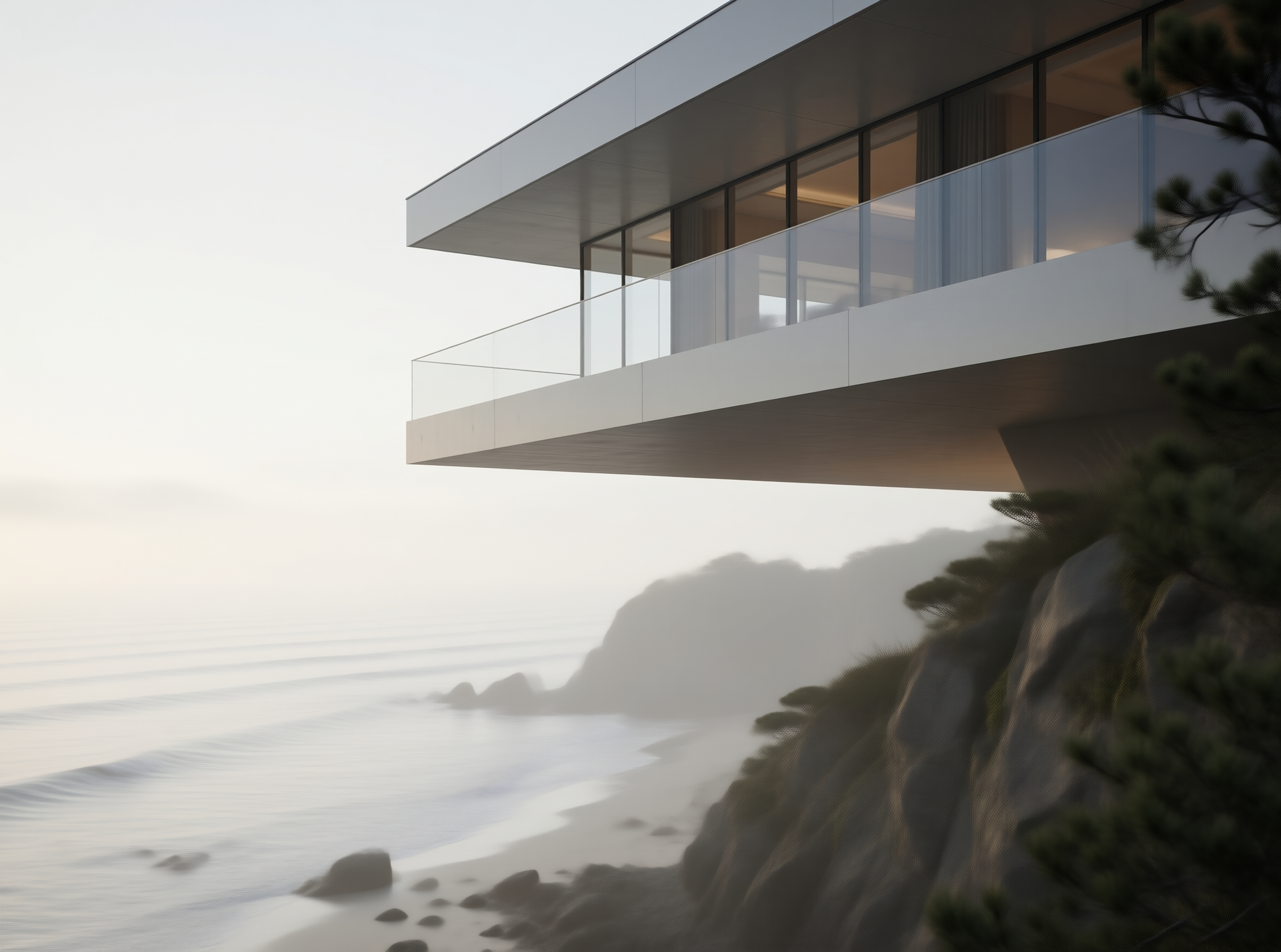 Modern Cliffside House