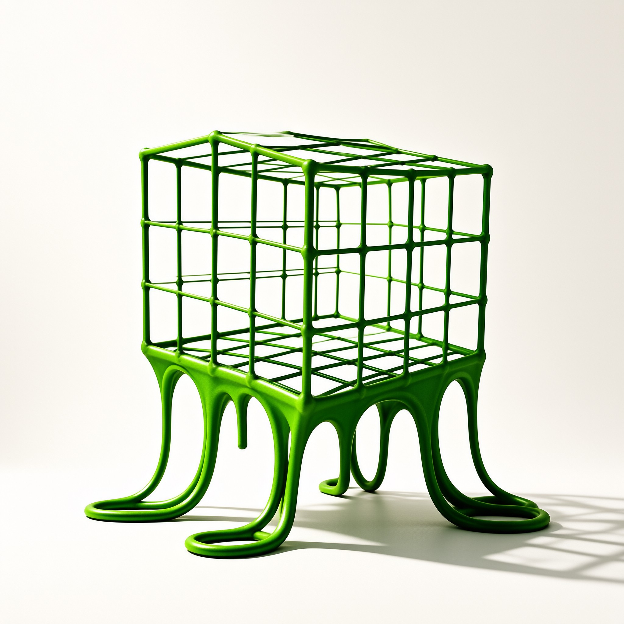 Melting Green Cage Structure