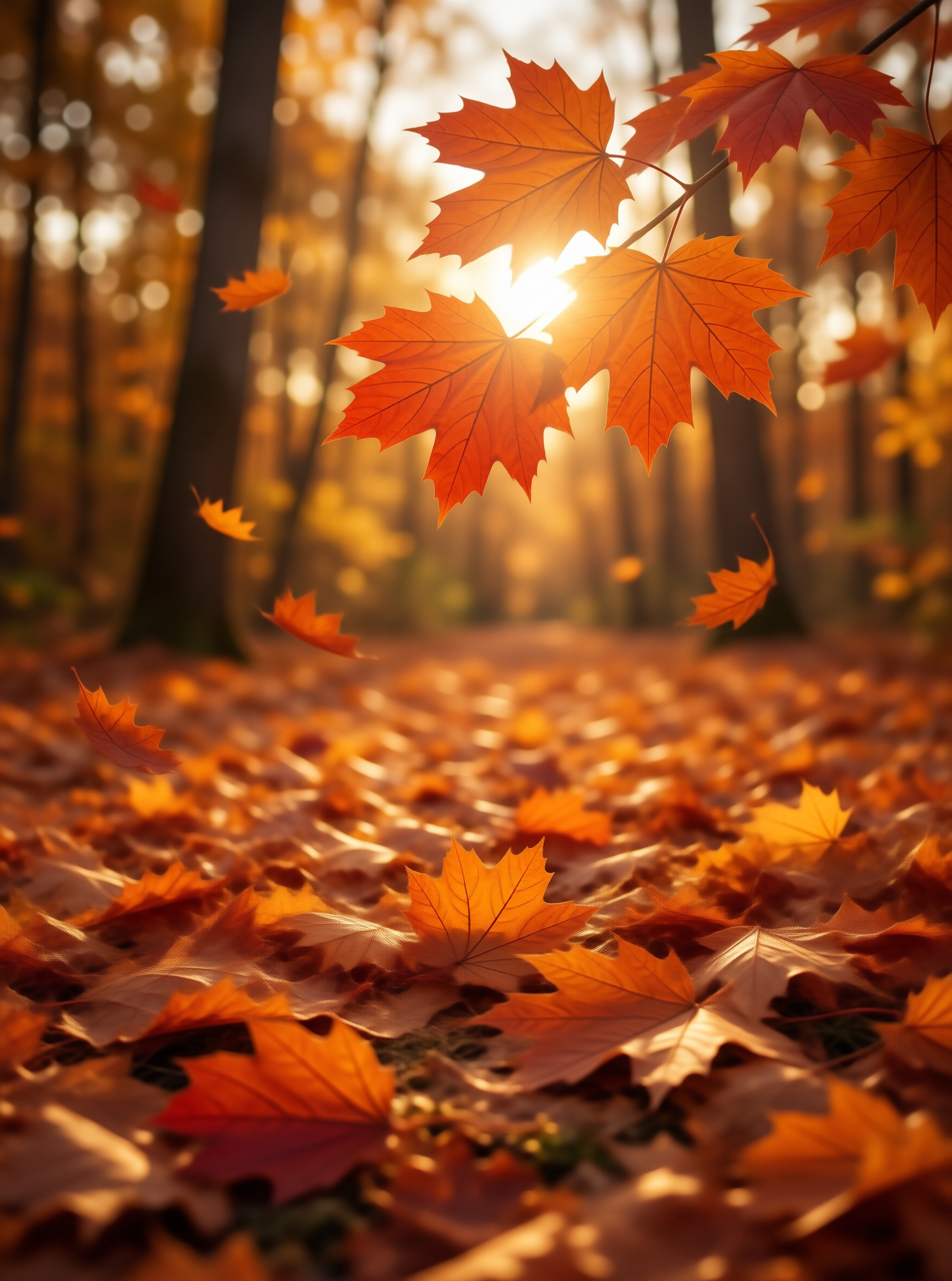 Autumn Maple Leaves