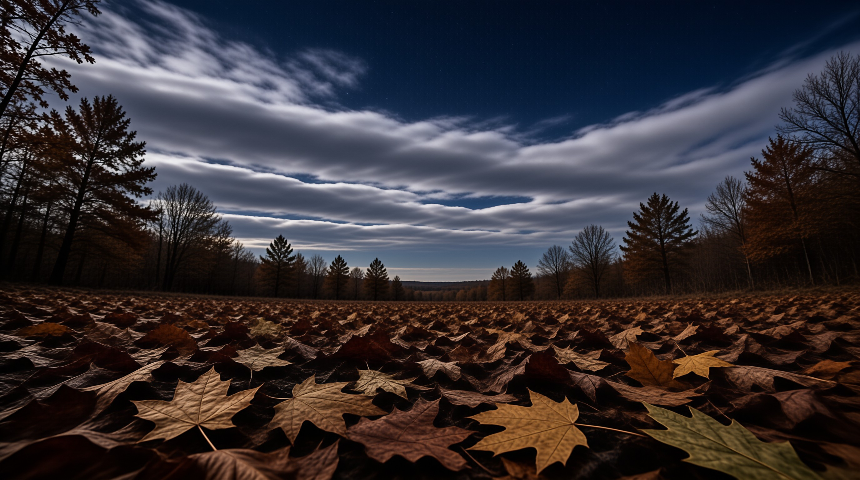 Autumn Leaf Field