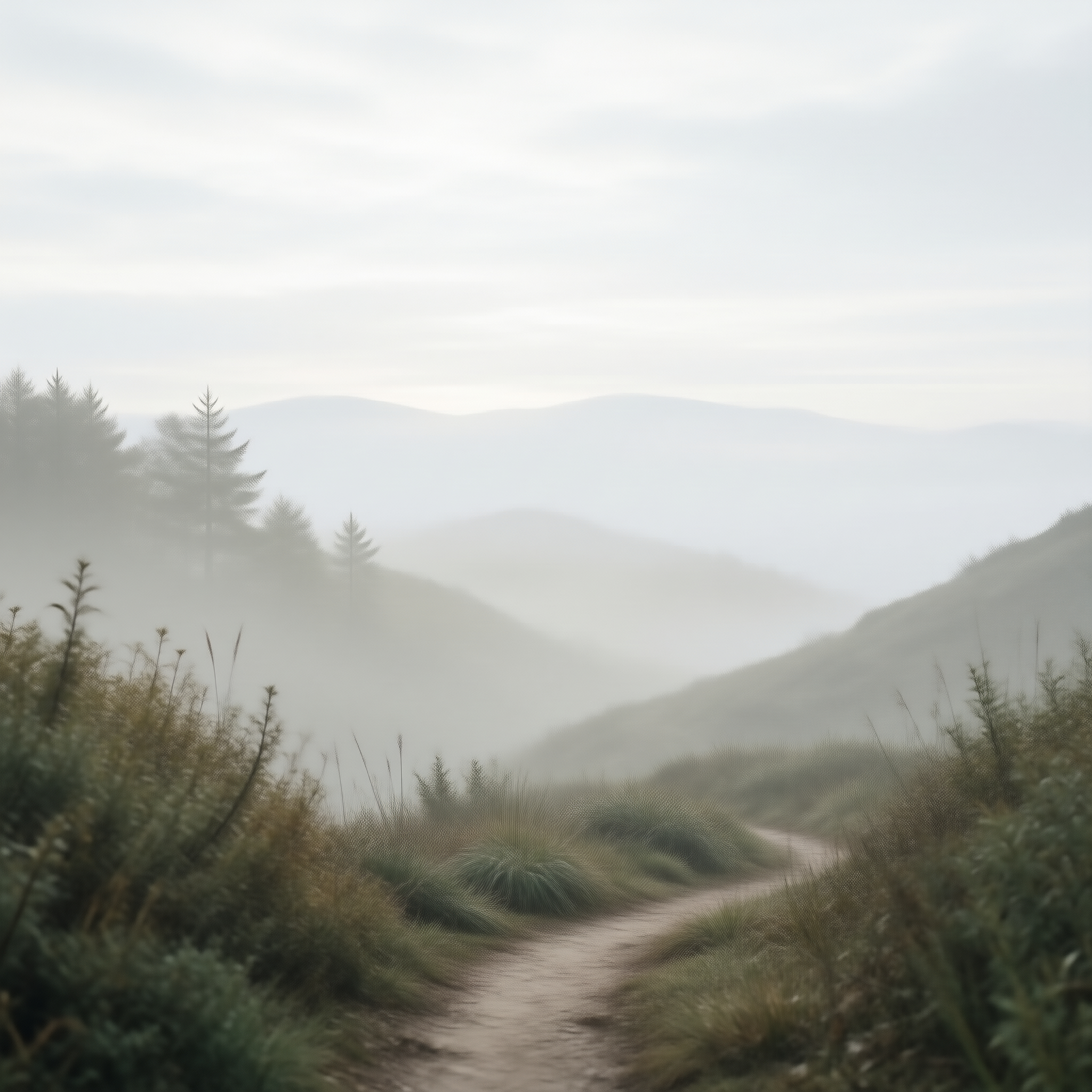Misty Mountain Path