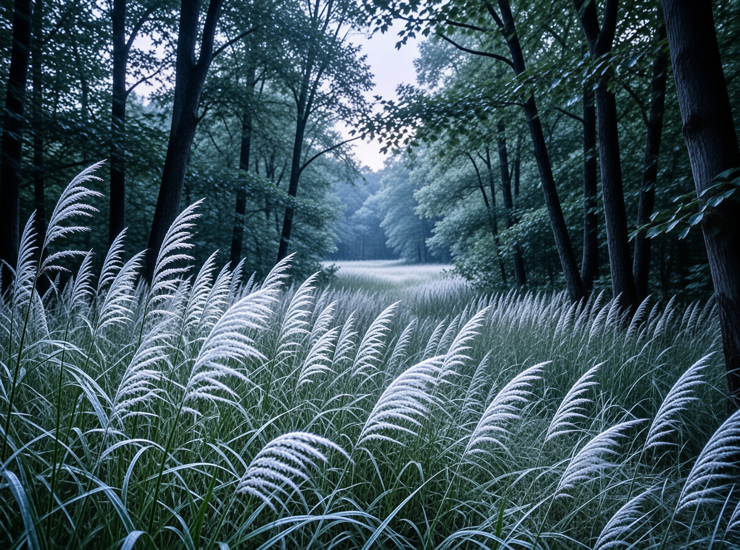 Misty Forest Path