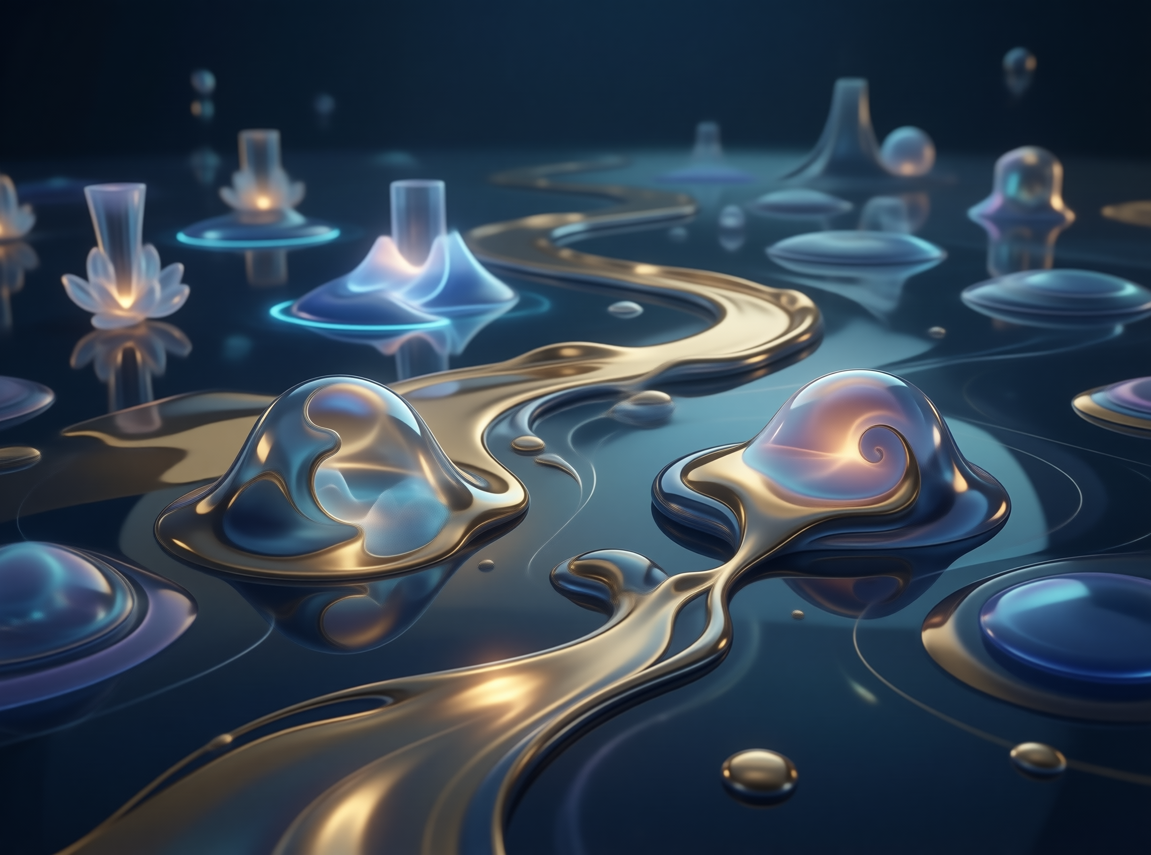 Liquid Gold Dreamscape