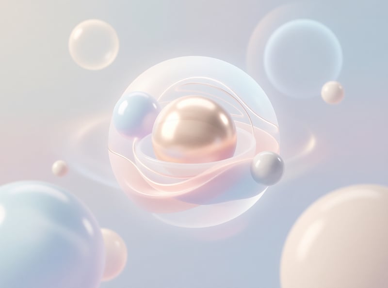 Abstract Pearl Orb