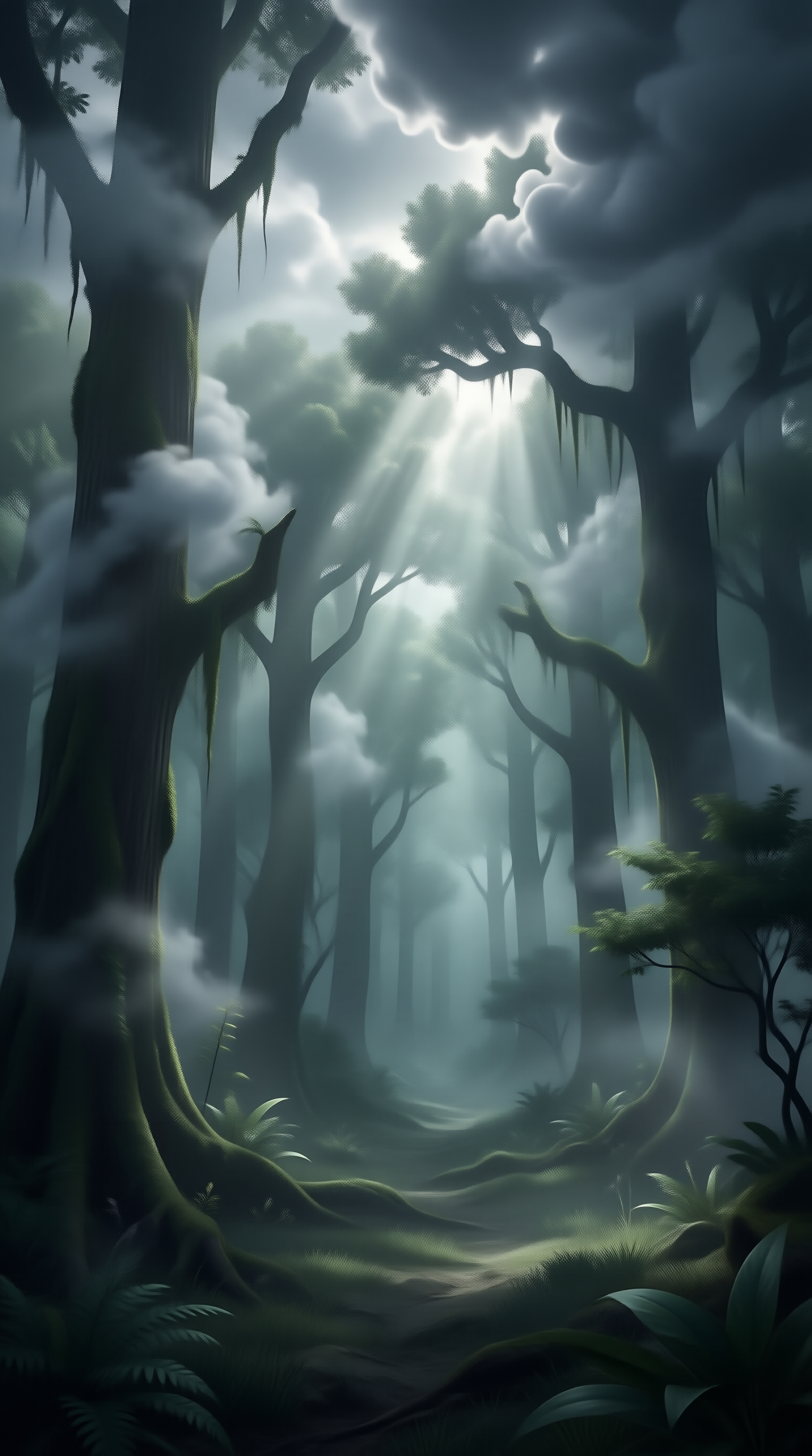 Mystical Forest Light