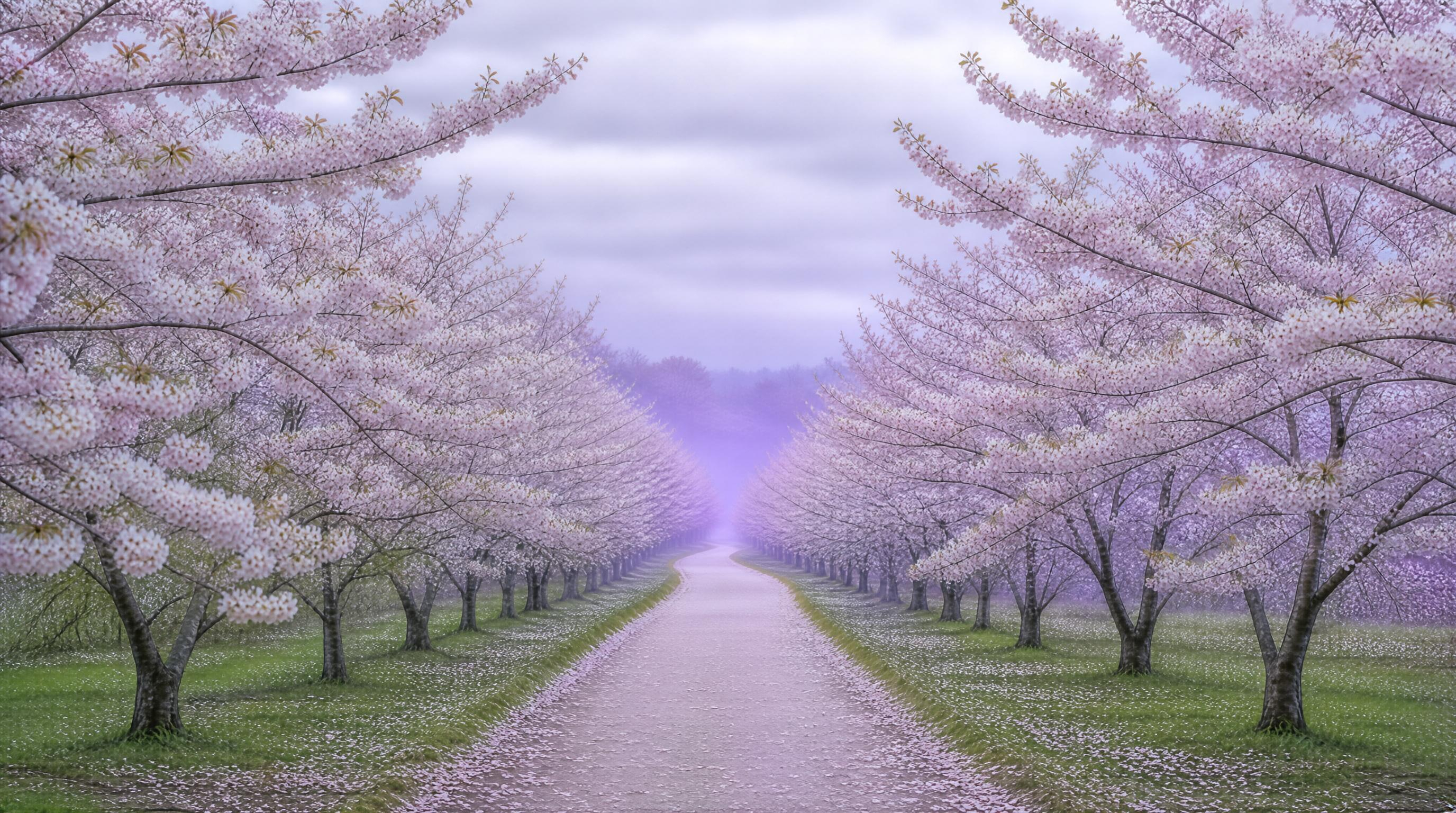 Cherry Blossom Path