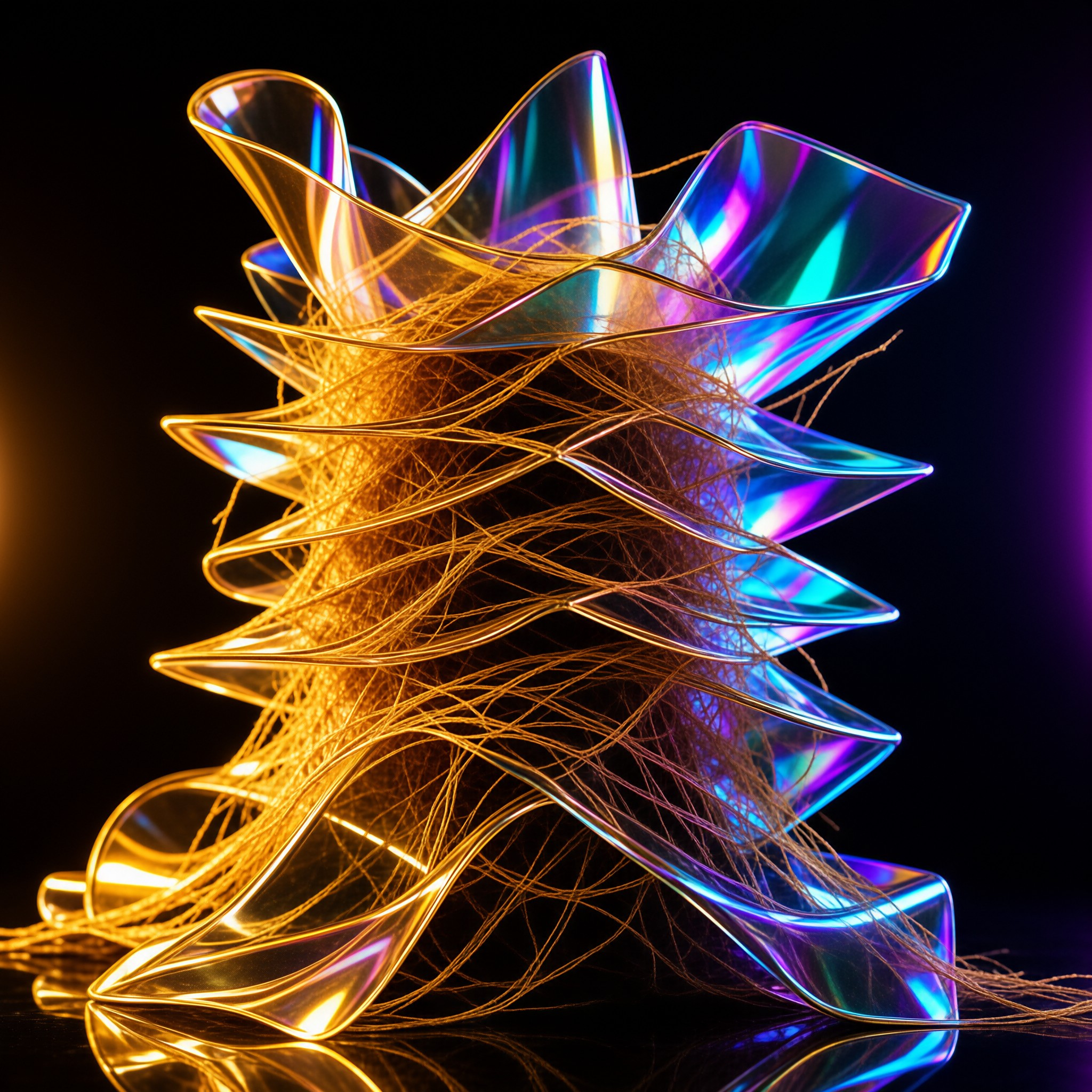 Iridescent Art Piece