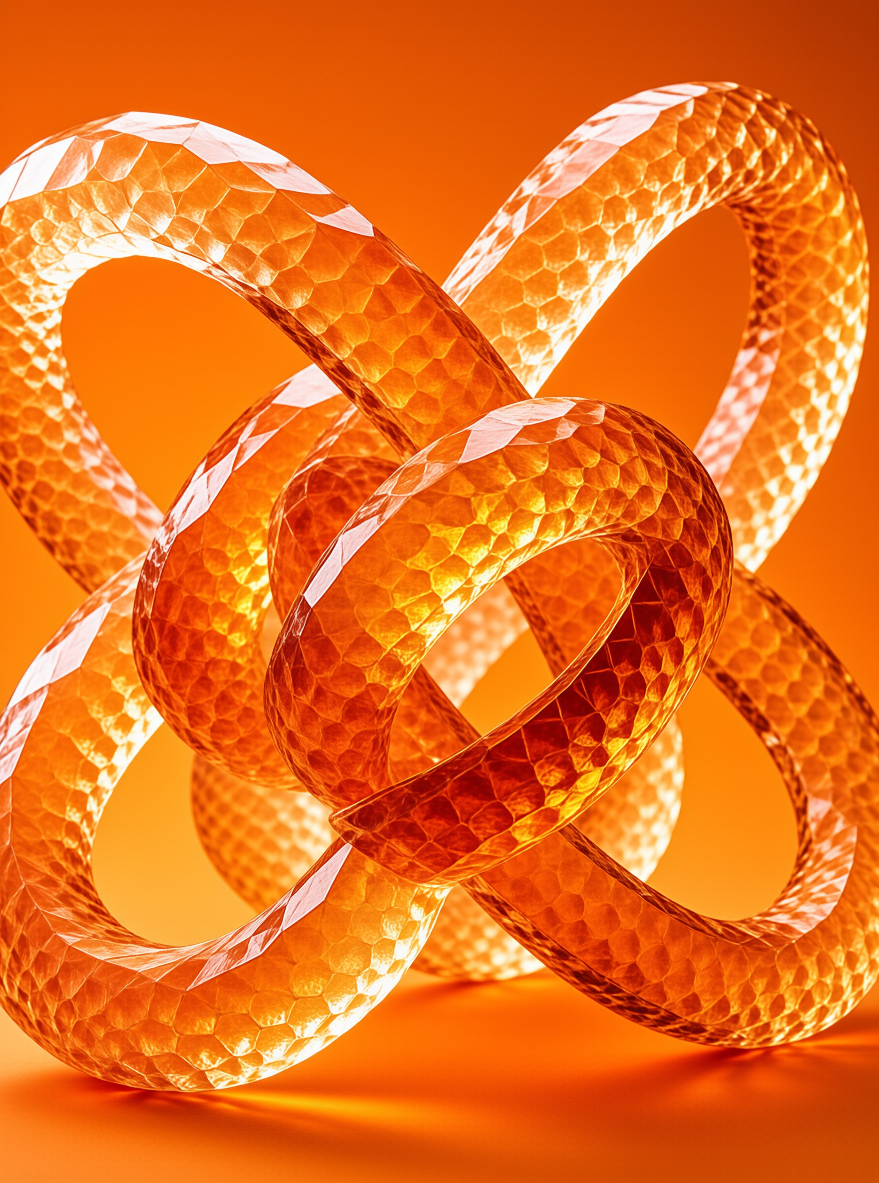 Interwoven Honeycomb Knot