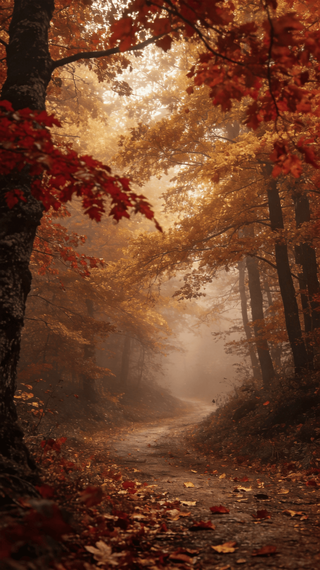 Autumn Forest Landscape