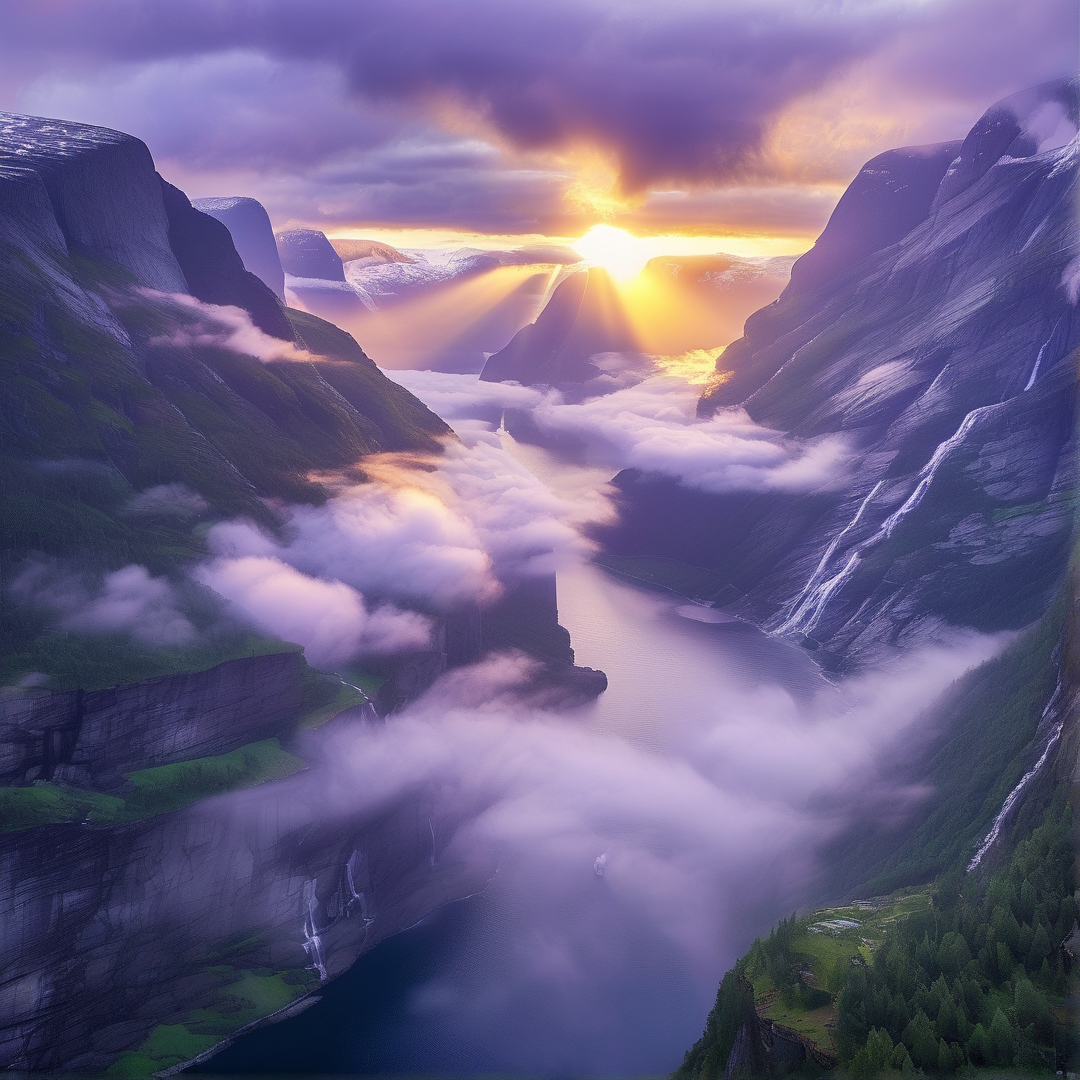 Serene Mountain View