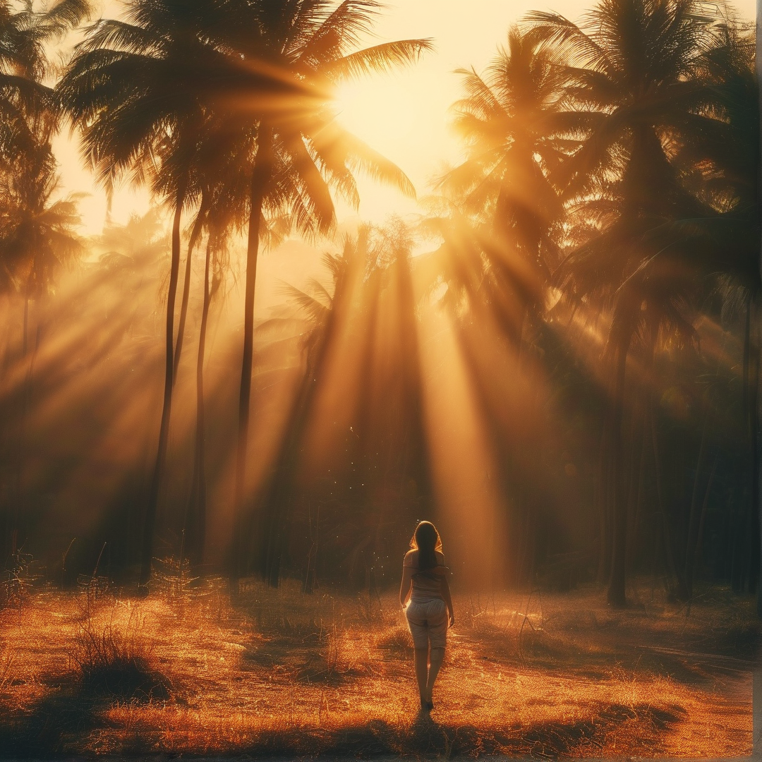Golden Palm Forest Walk