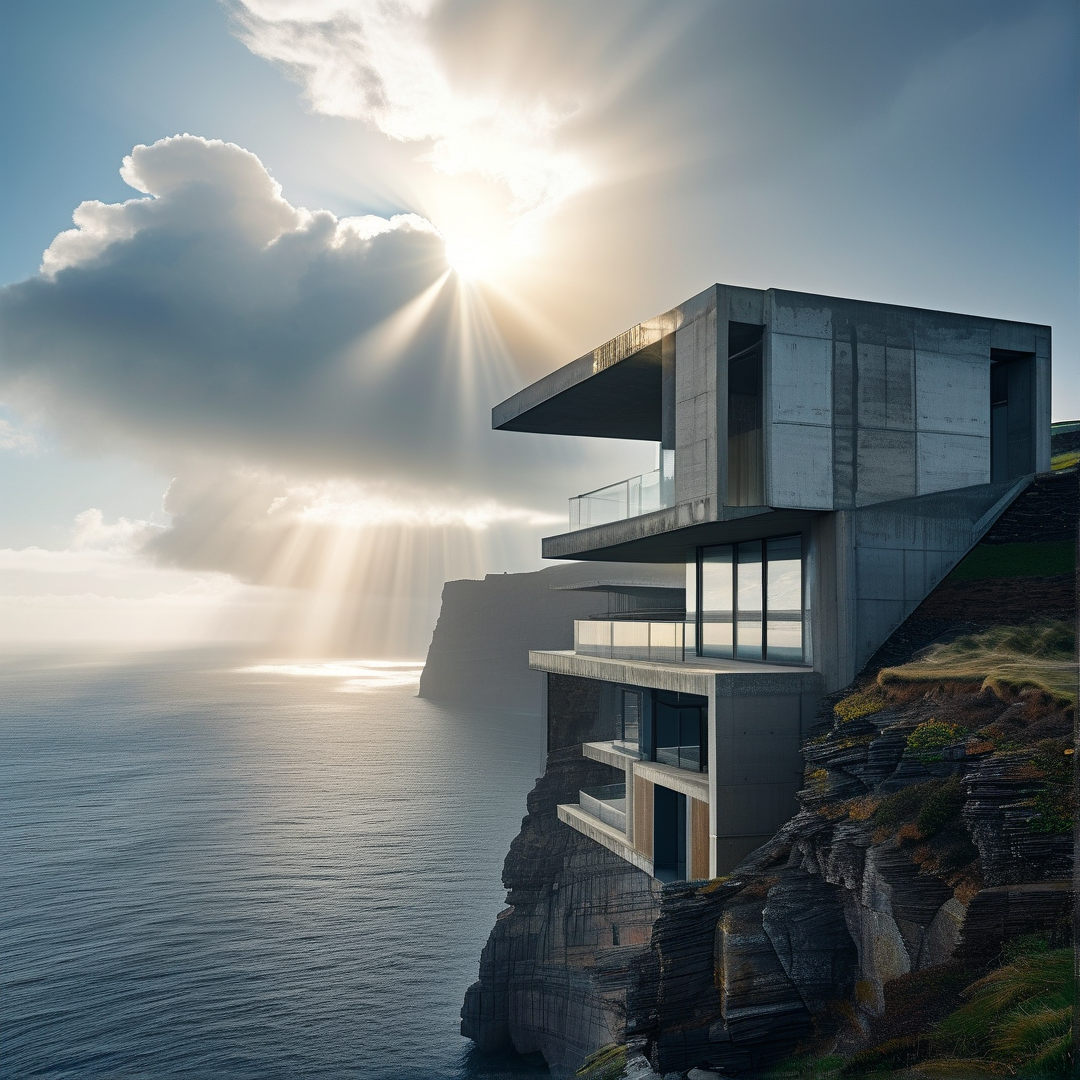 Cliffside Modern Villa