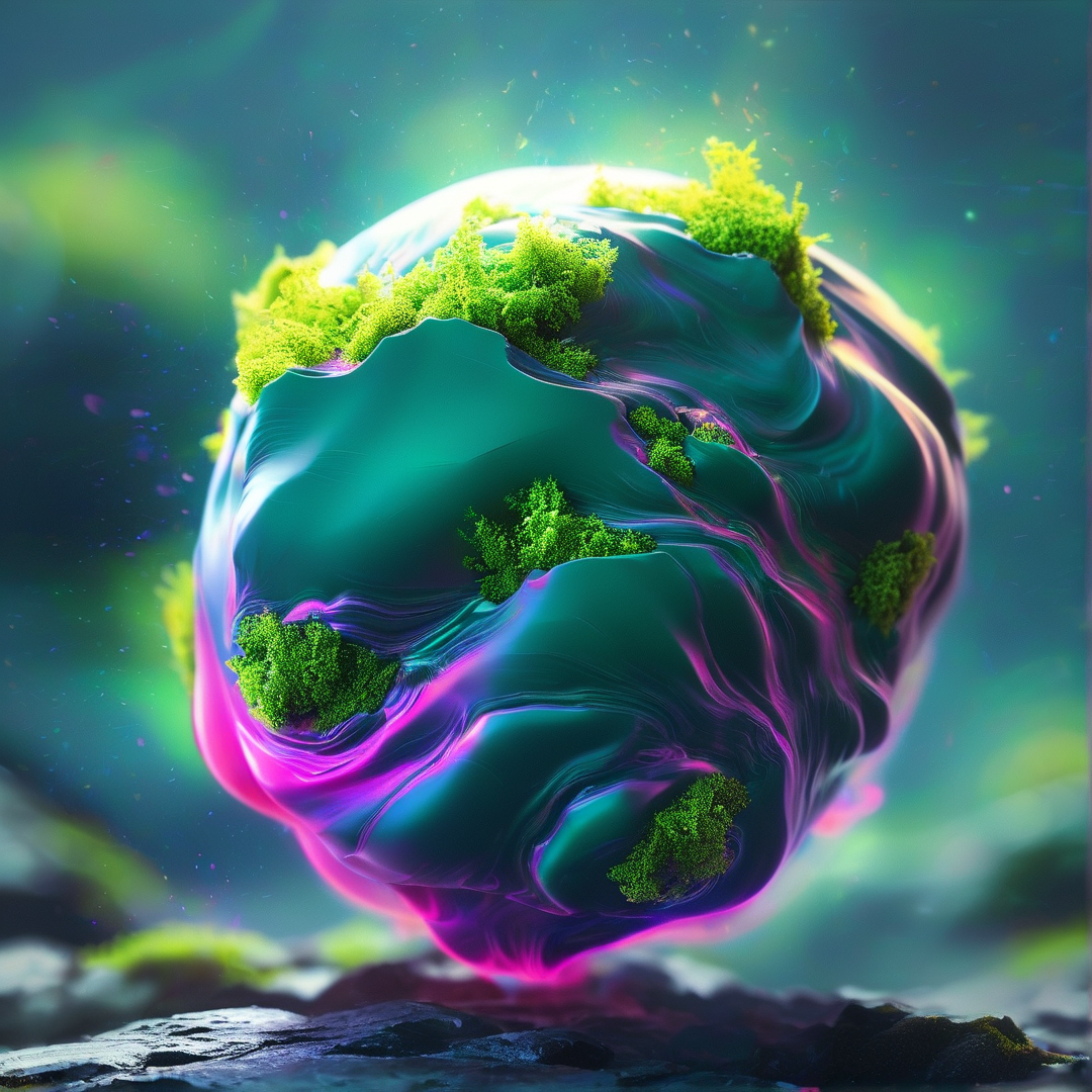 Glowing Moss Sphere