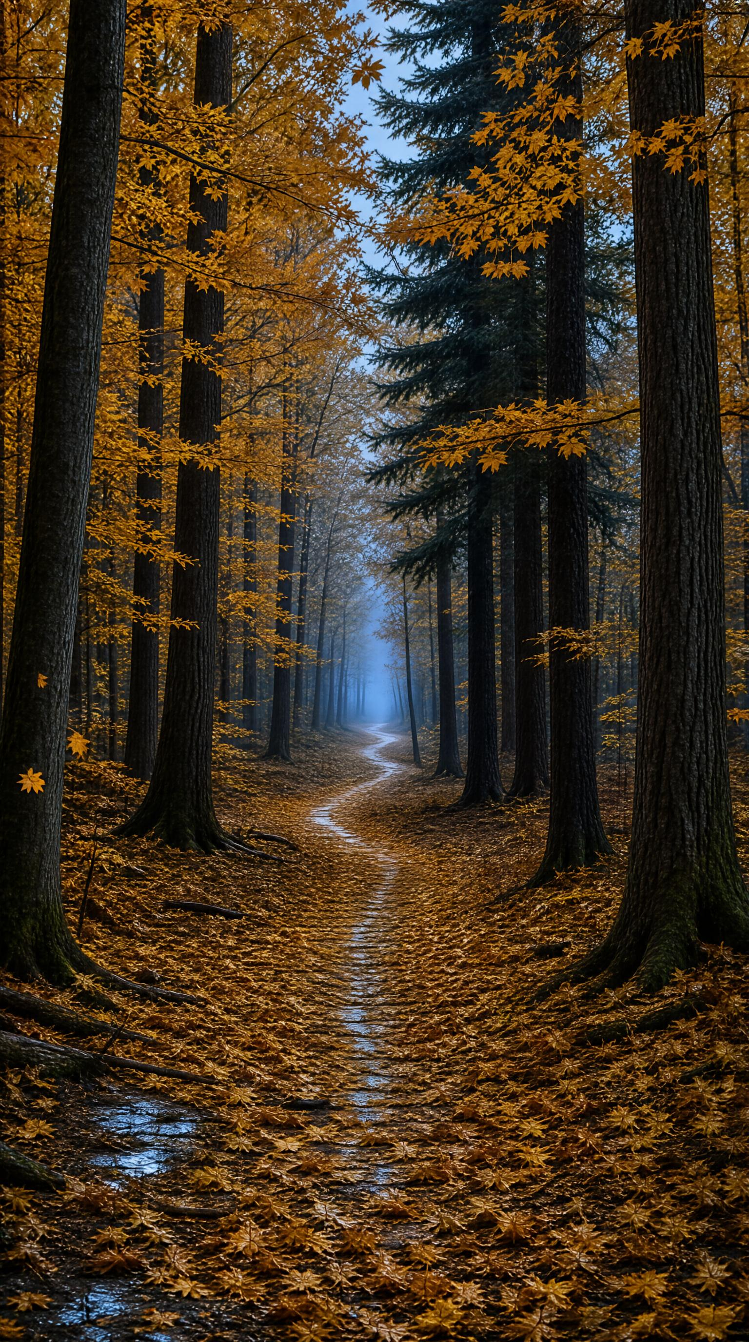 Autumn Forest Path