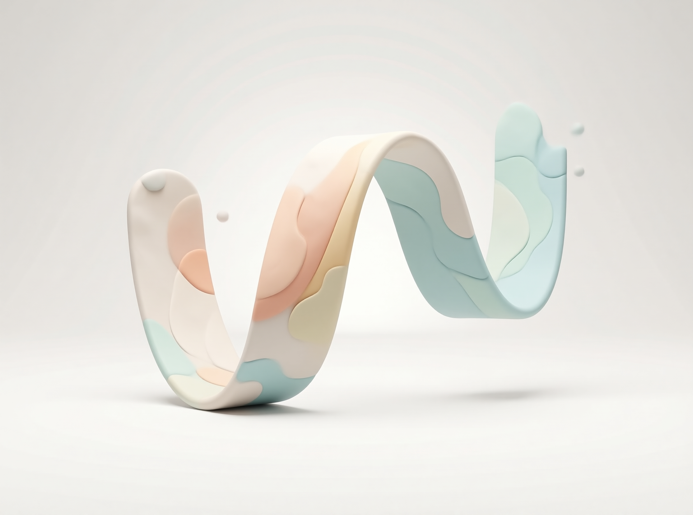 Abstract Pastel Wave