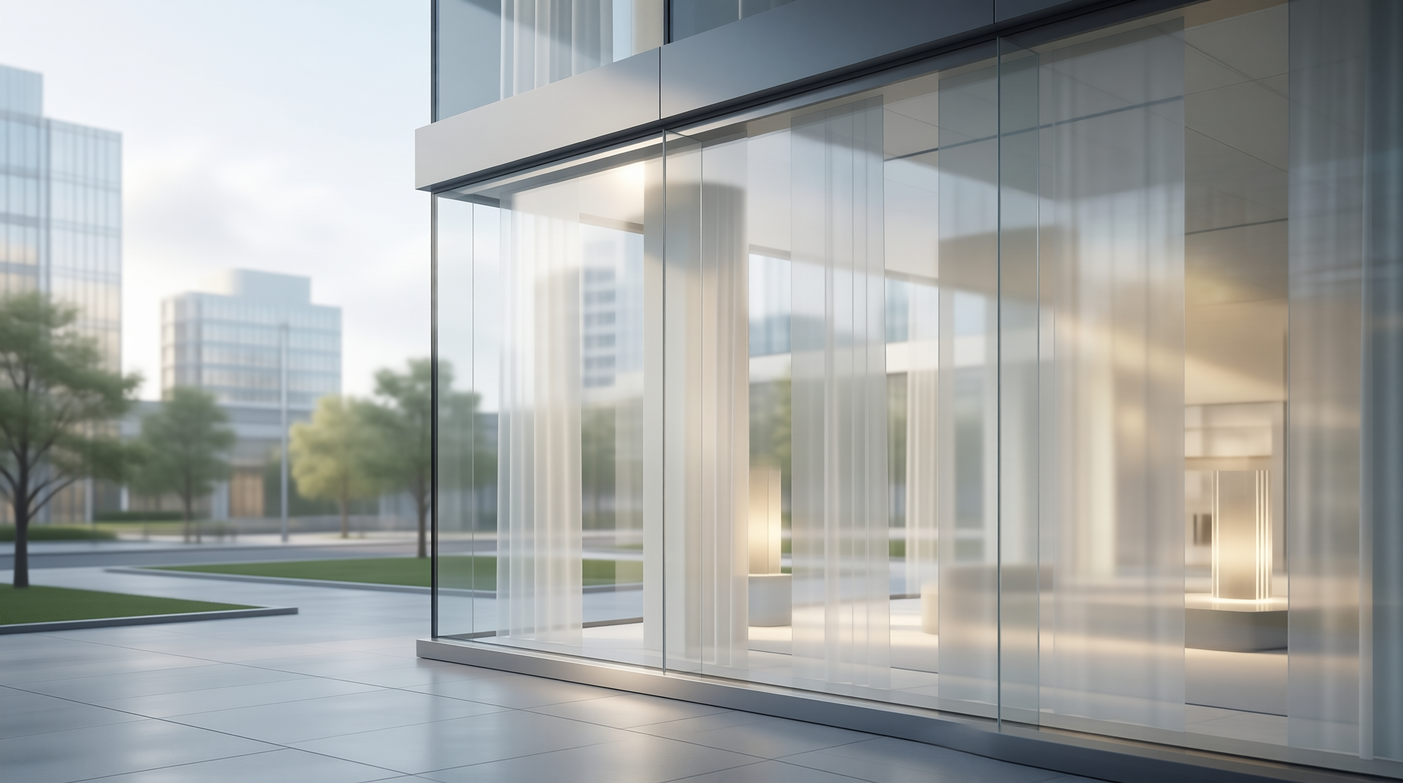 Modern Glass Facade