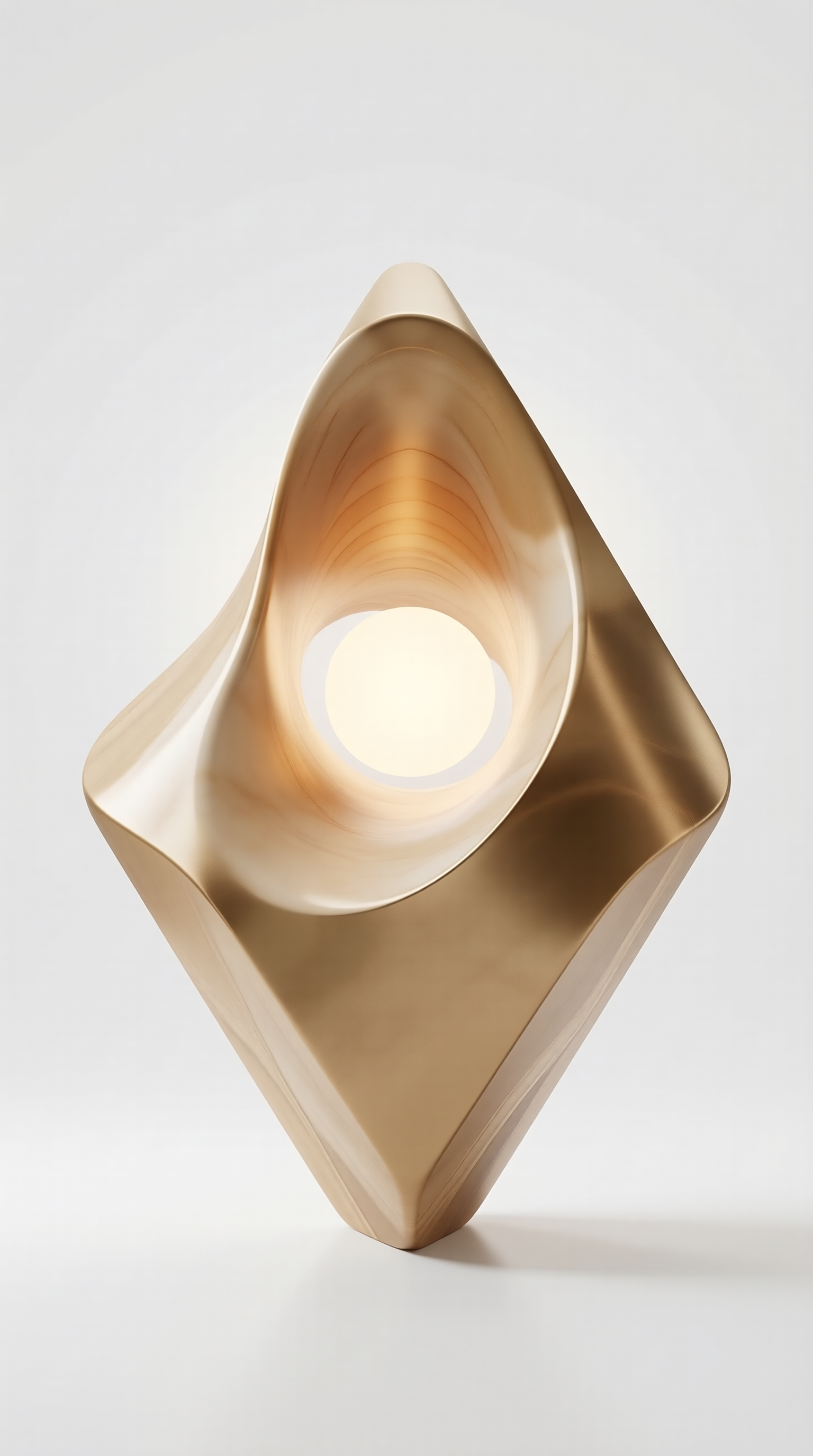 Abstract Metallic Sculpture