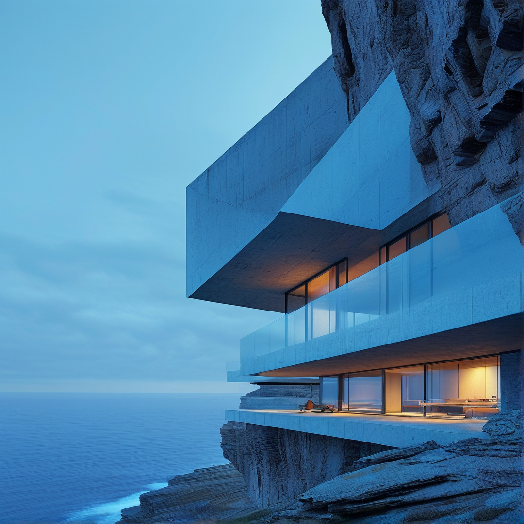 Cliffside Modern Villa