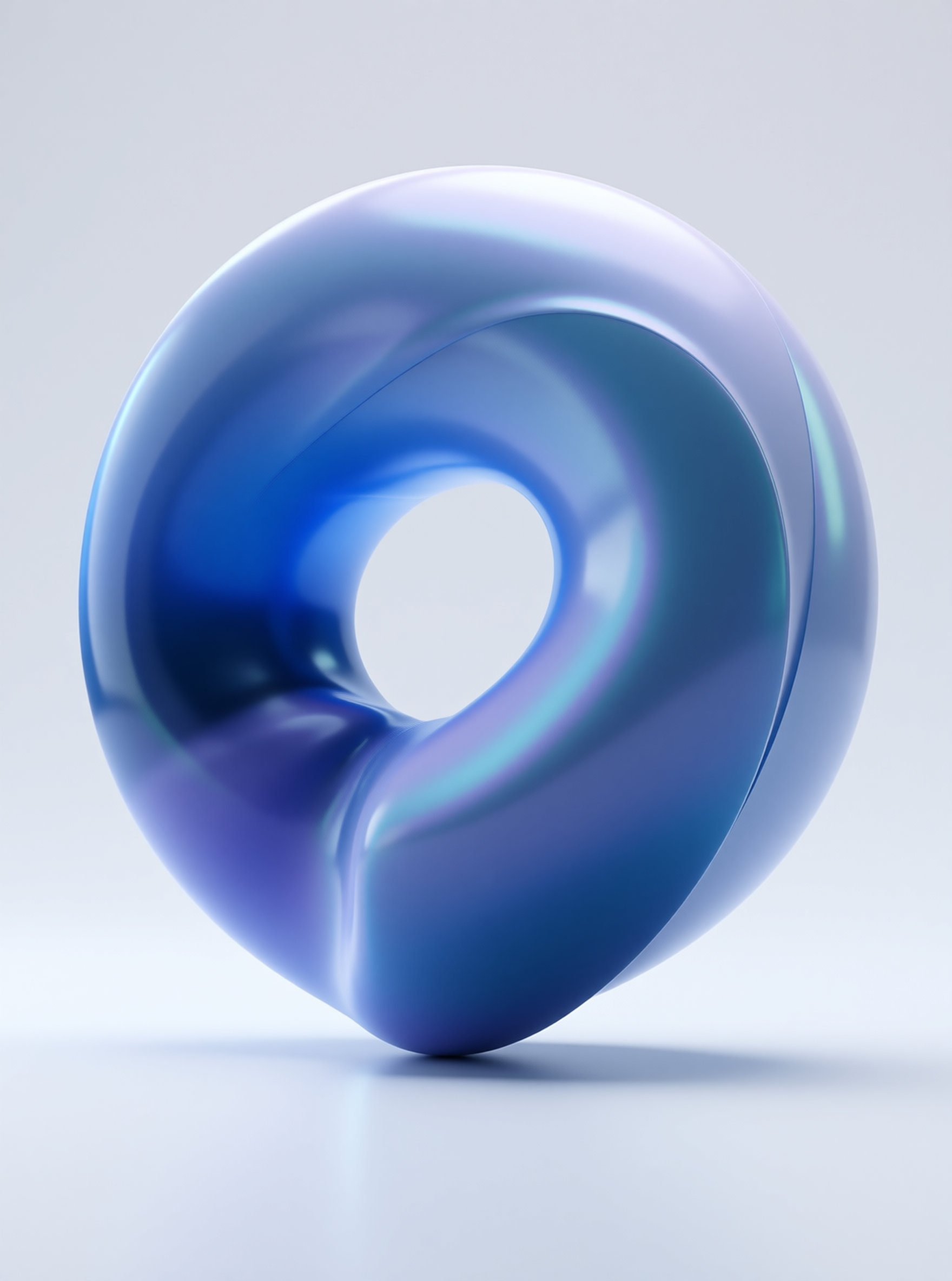 Abstract Blue Torus