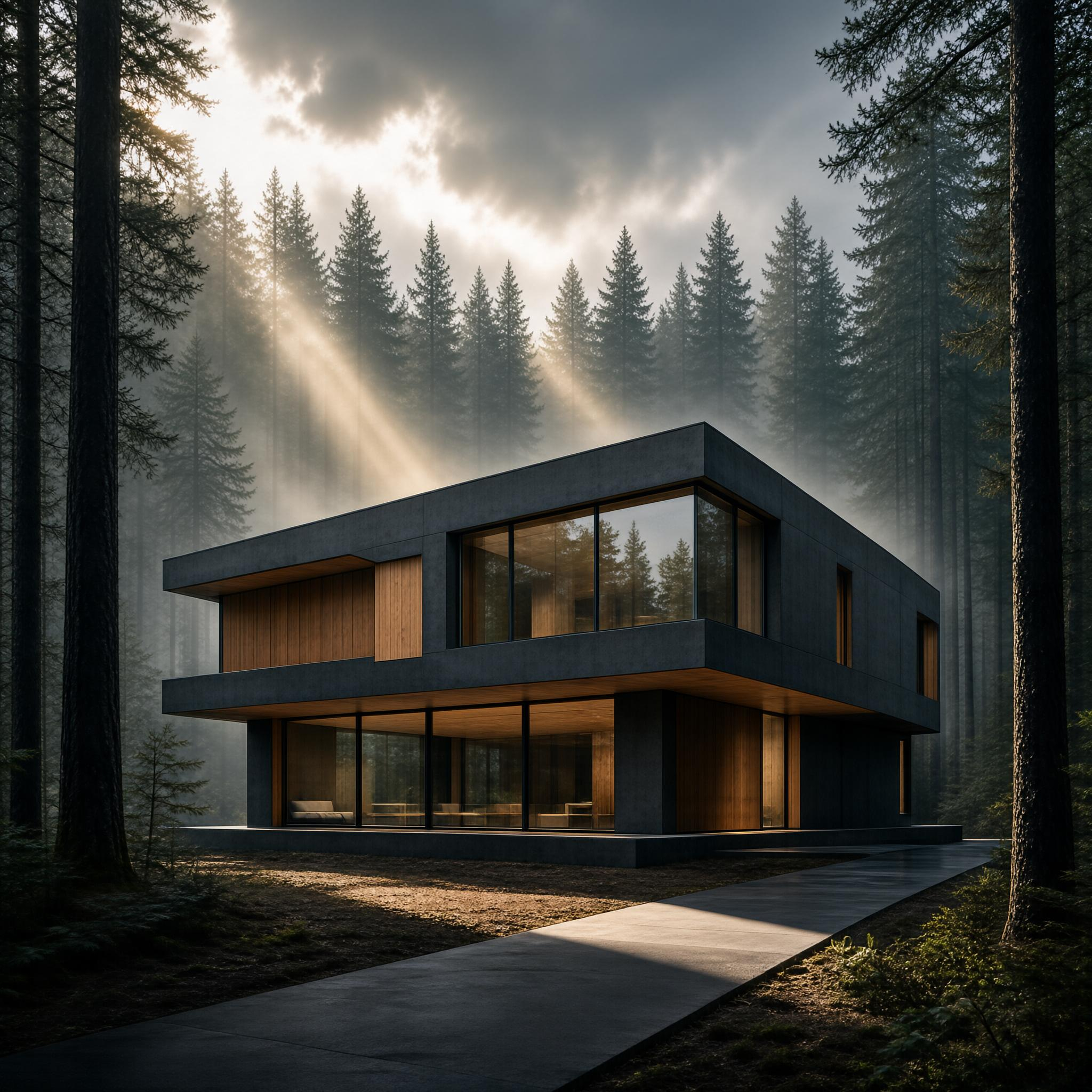 Modern Forest House