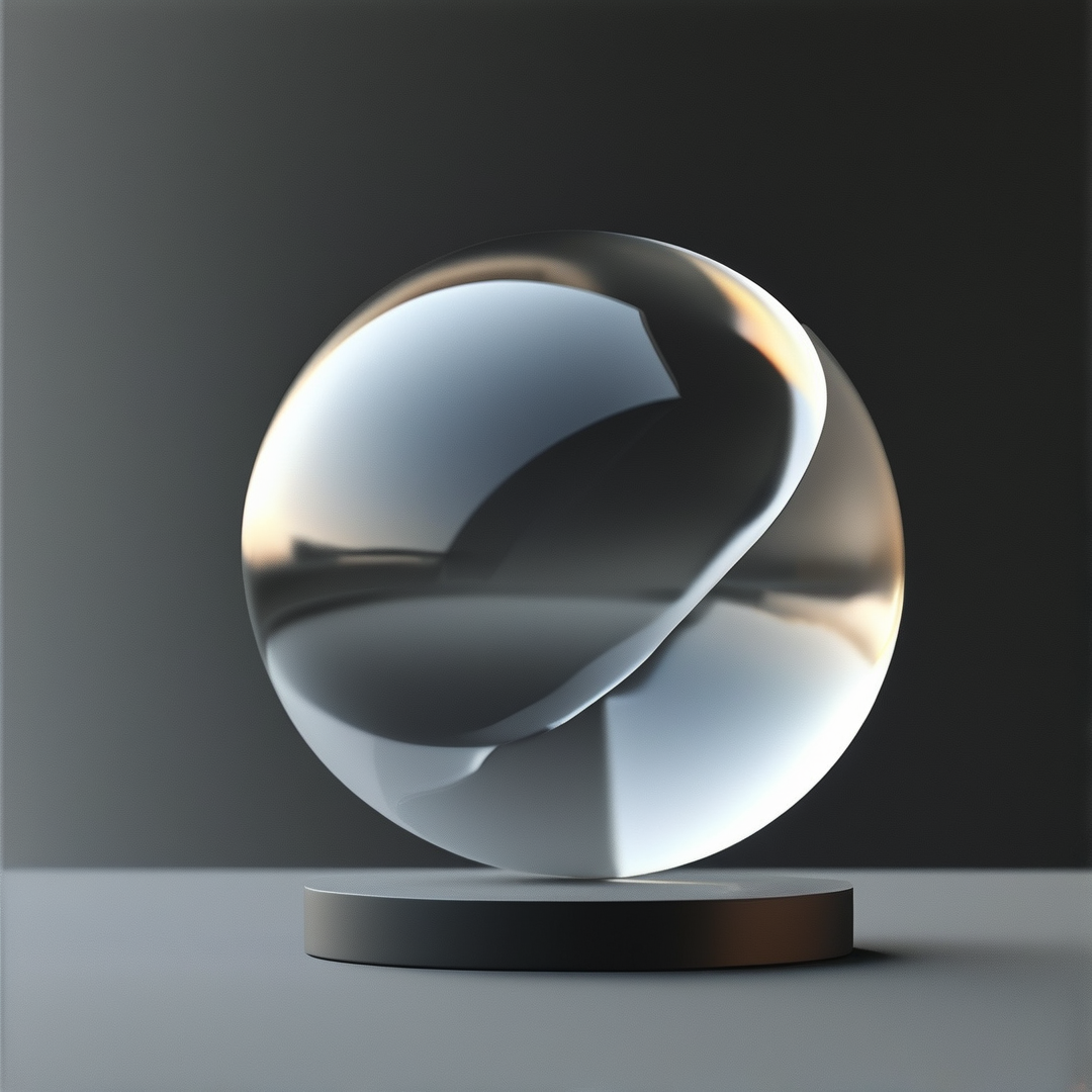 Reflective Glass Sphere