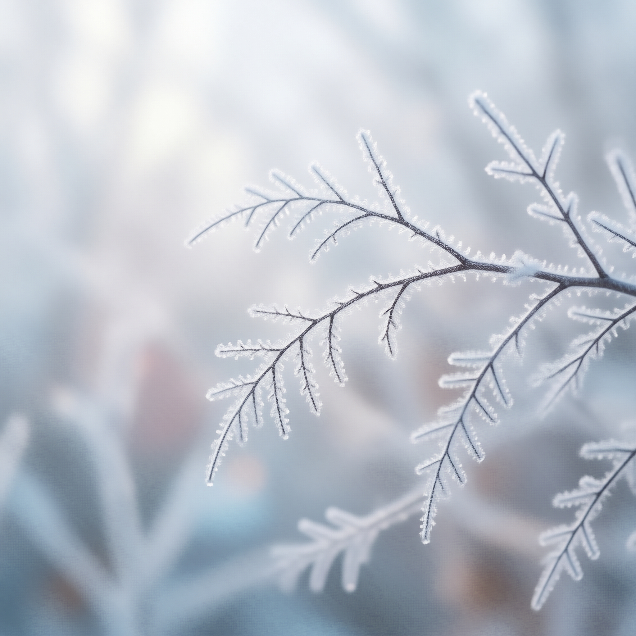 Frosty Winter Branch