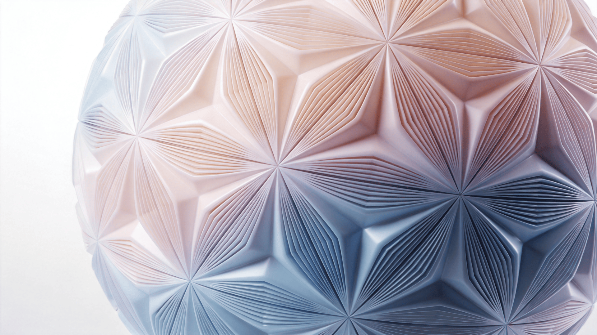 Elegant Geometric Sphere