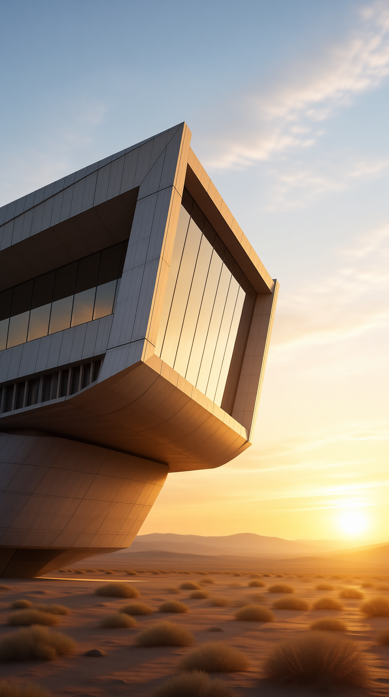 Futuristic Desert Architecture